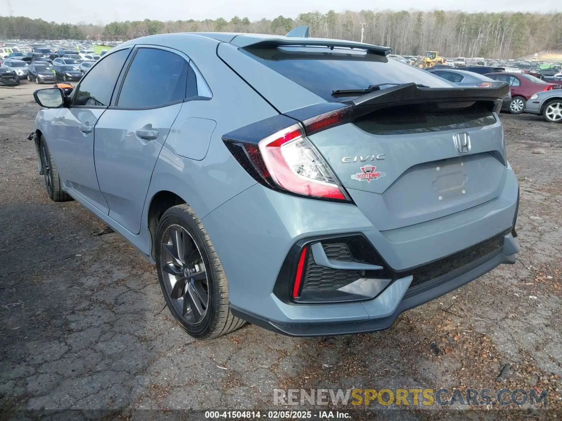 3 fotografías del automóvil dañado SHHFK7H61MU231047 HONDA CIVIC 2021