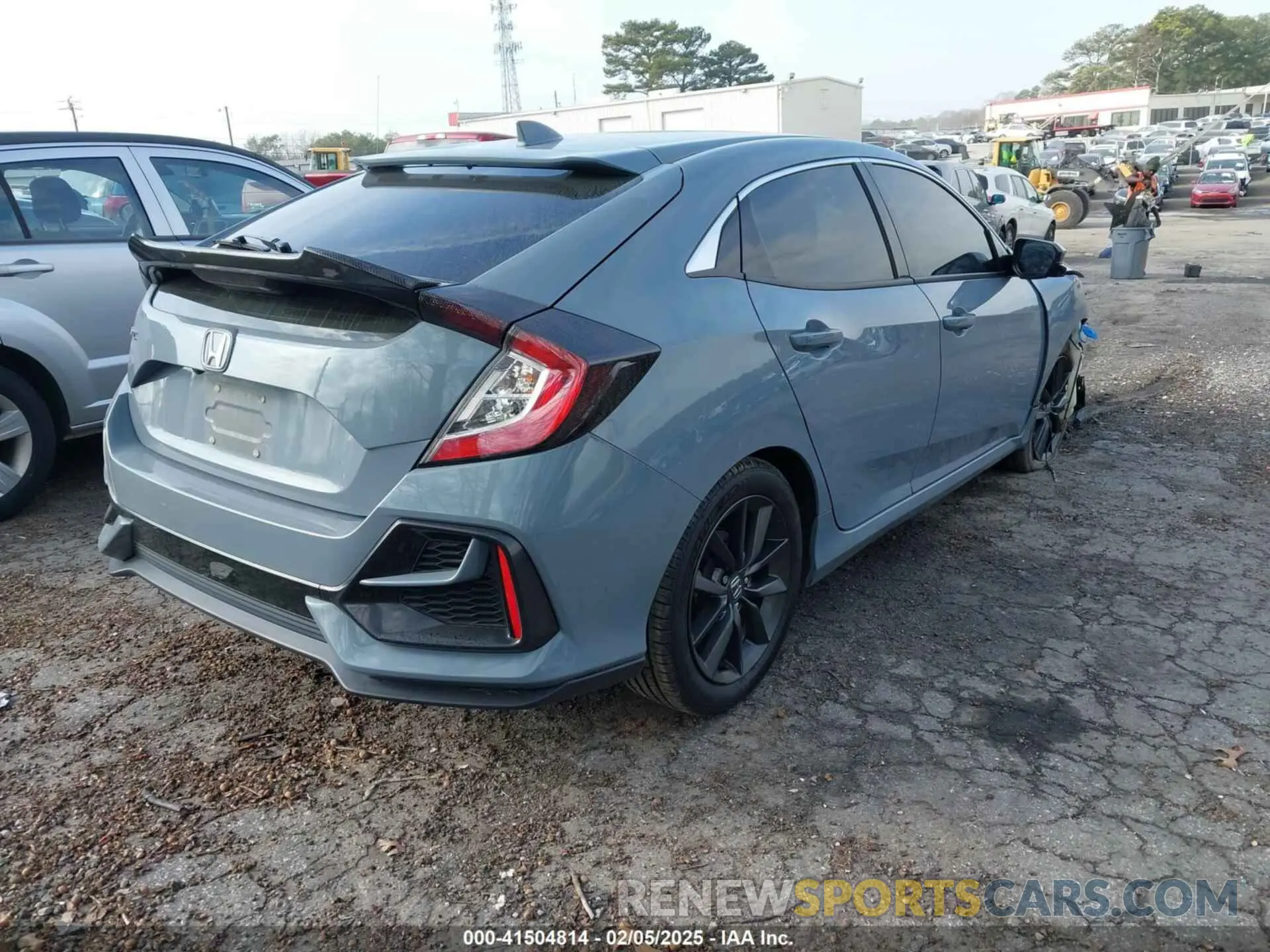 4 fotografías del automóvil dañado SHHFK7H61MU231047 HONDA CIVIC 2021