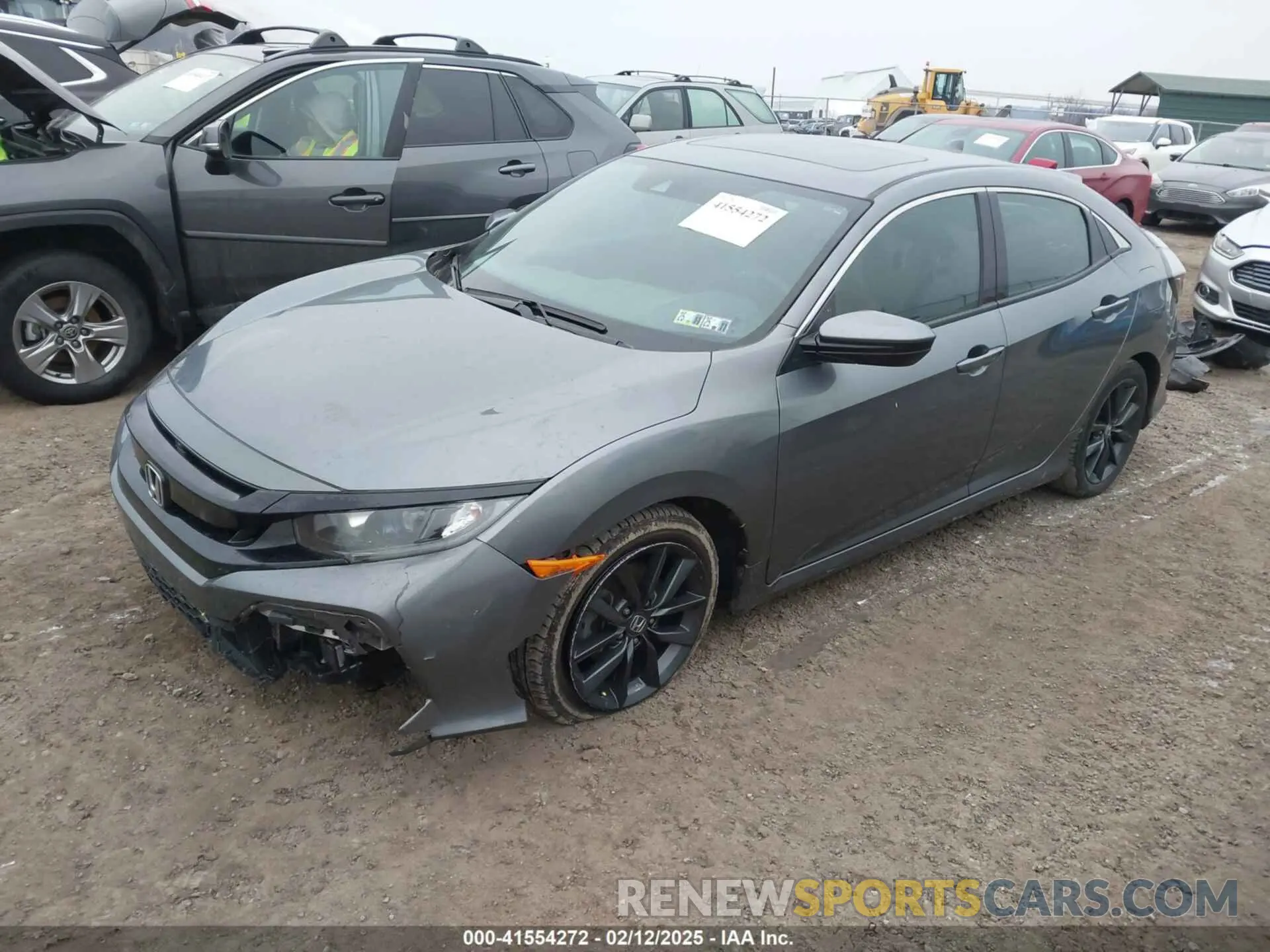 2 fotografías del automóvil dañado SHHFK7H61MU406865 HONDA CIVIC 2021
