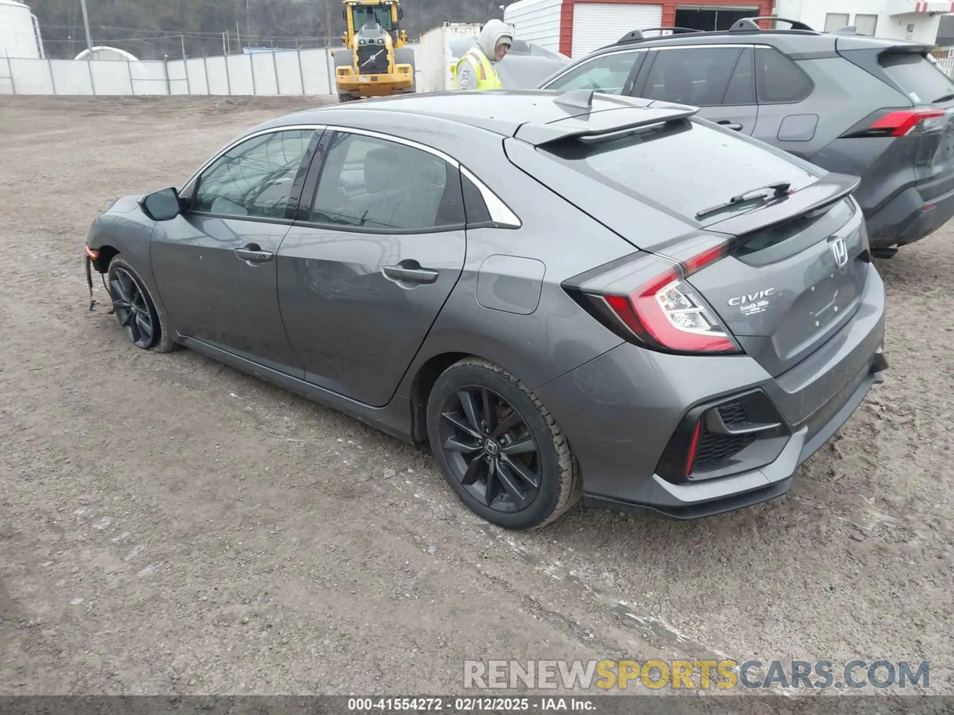 3 fotografías del automóvil dañado SHHFK7H61MU406865 HONDA CIVIC 2021