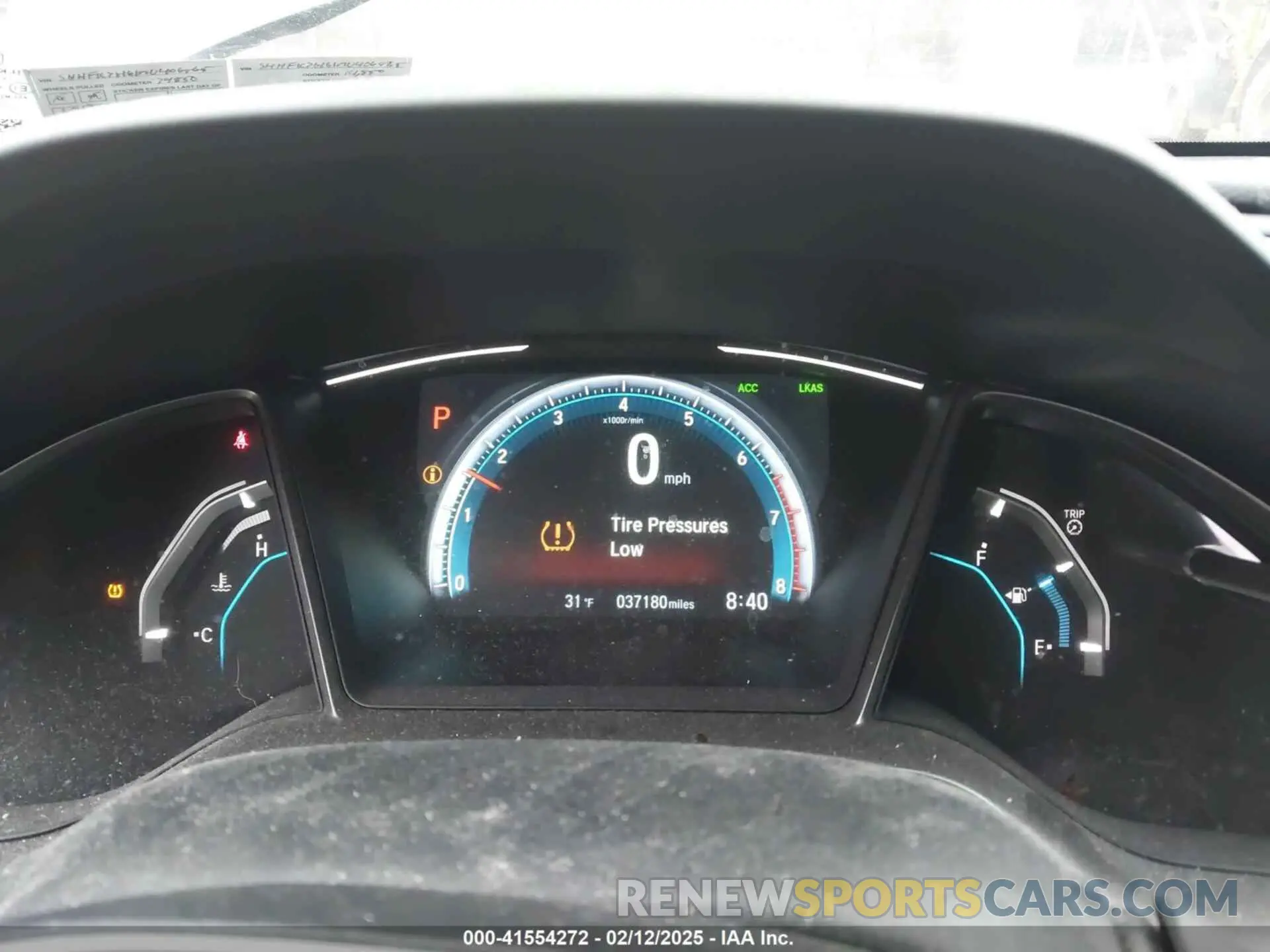 7 fotografías del automóvil dañado SHHFK7H61MU406865 HONDA CIVIC 2021