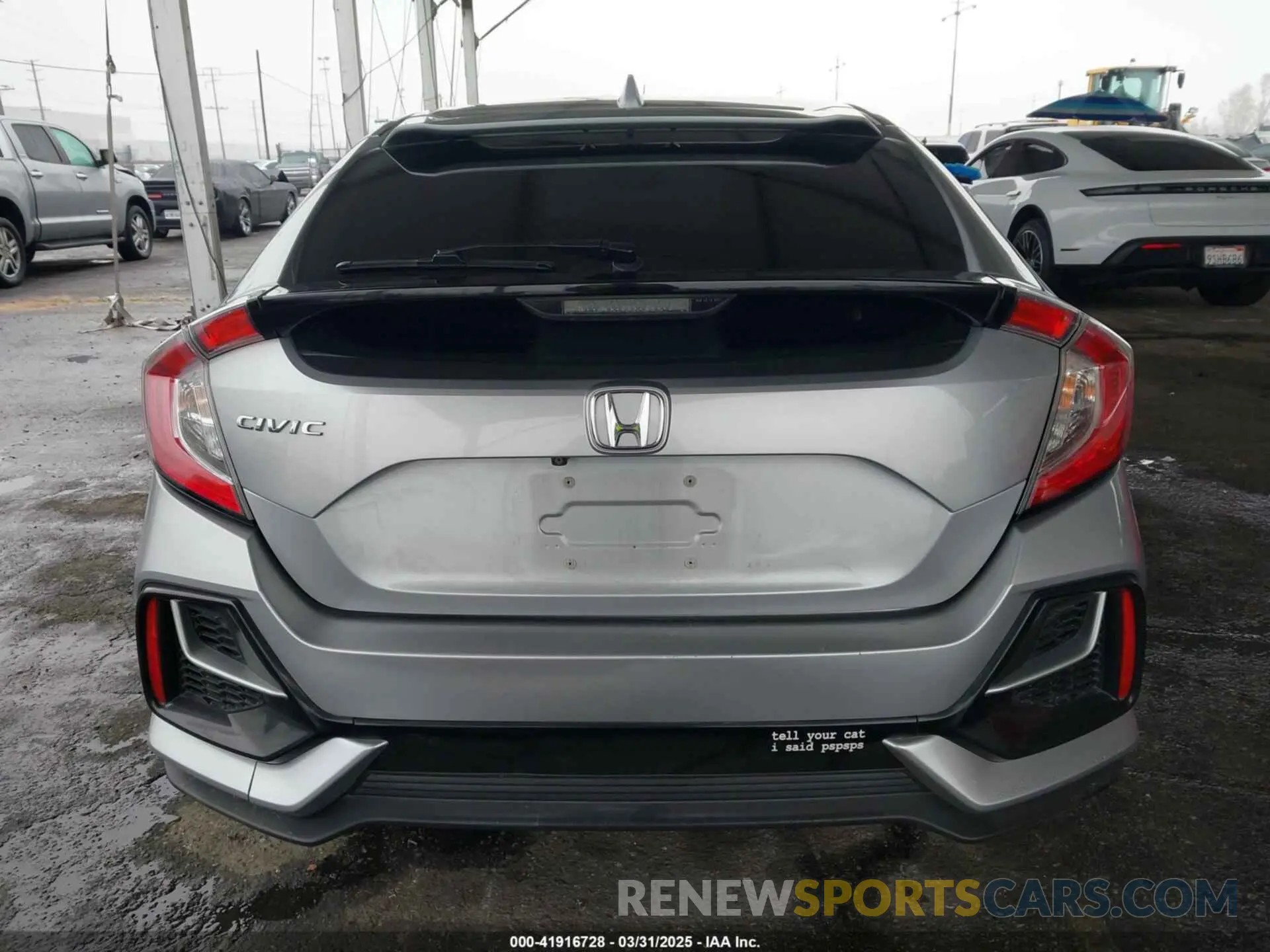 16 fotografías del automóvil dañado SHHFK7H61MU426646 HONDA CIVIC 2021