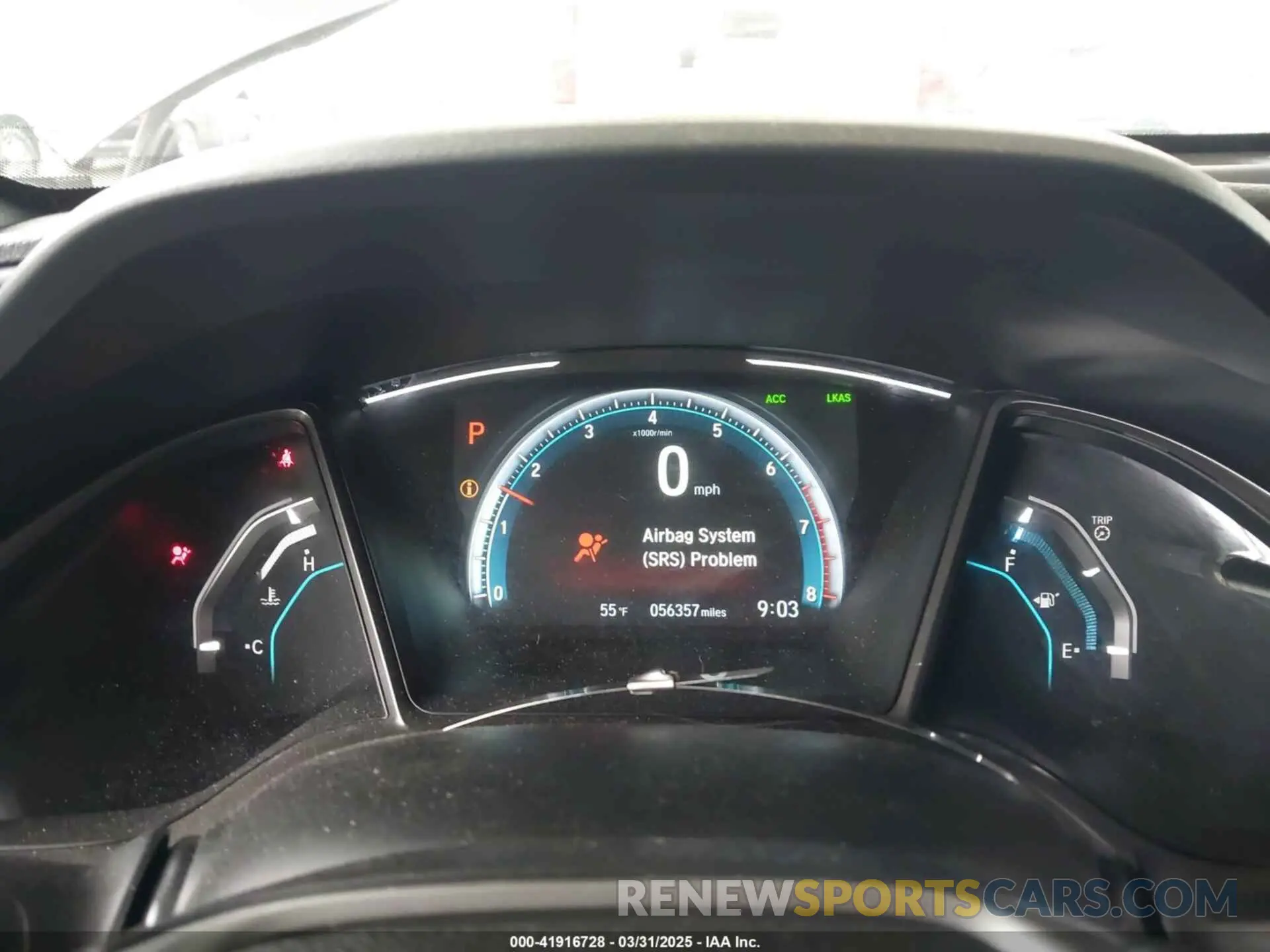 7 fotografías del automóvil dañado SHHFK7H61MU426646 HONDA CIVIC 2021