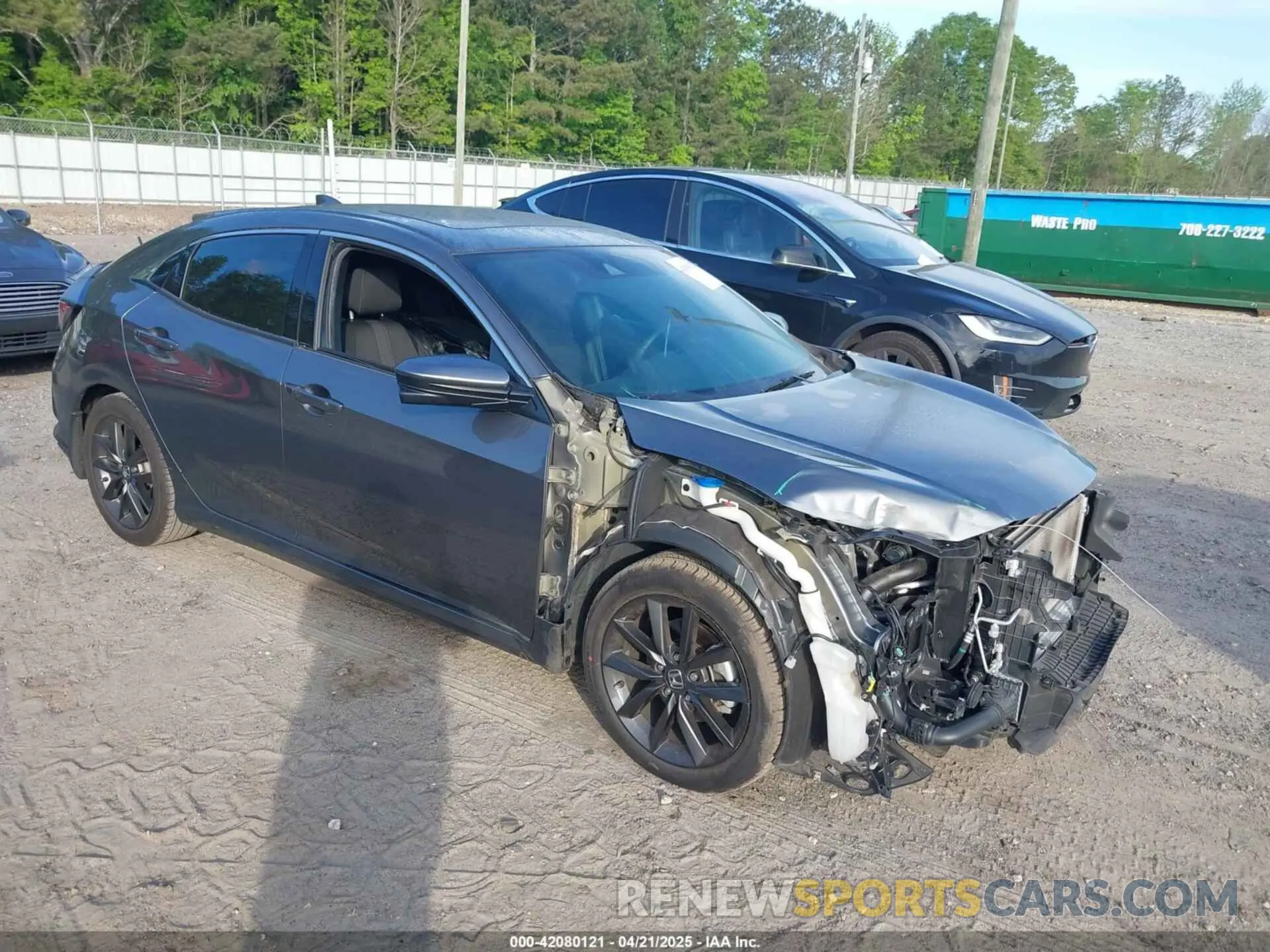 1 fotografías del automóvil dañado SHHFK7H62MU204701 HONDA CIVIC 2021
