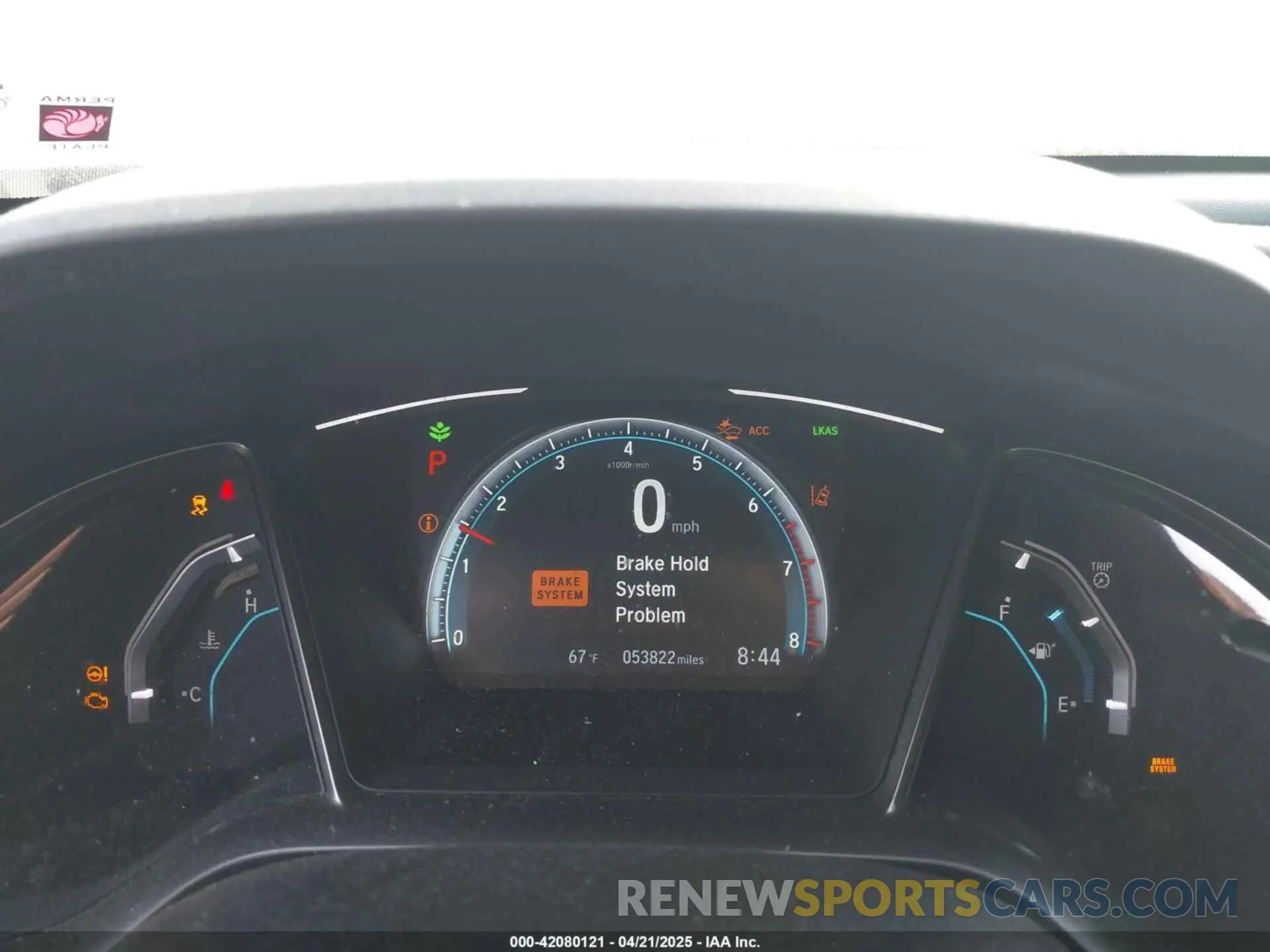 7 fotografías del automóvil dañado SHHFK7H62MU204701 HONDA CIVIC 2021