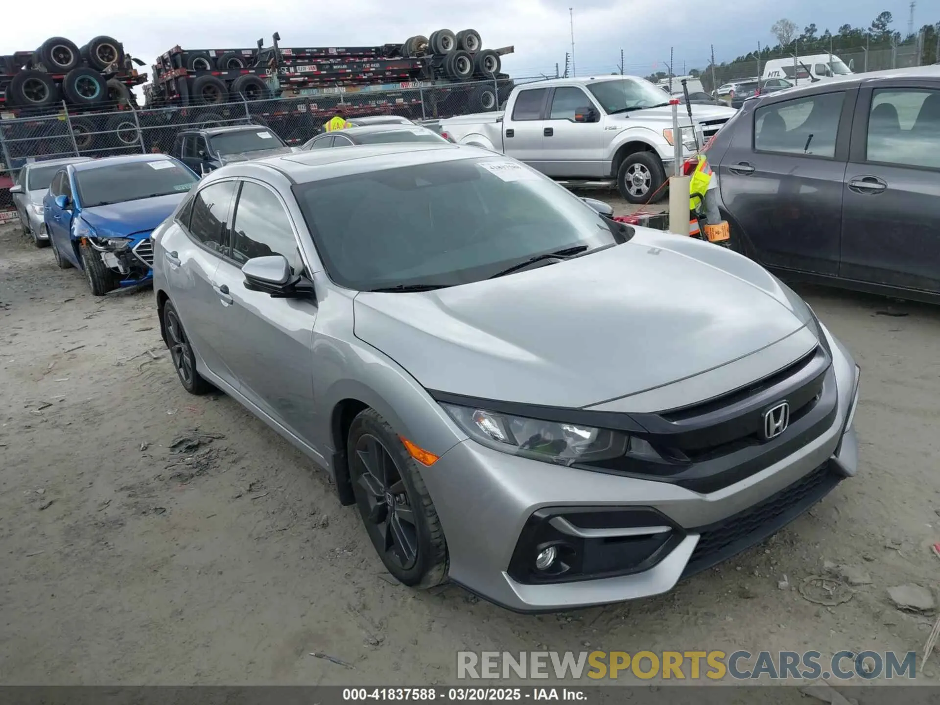 1 fotografías del automóvil dañado SHHFK7H62MU219439 HONDA CIVIC 2021