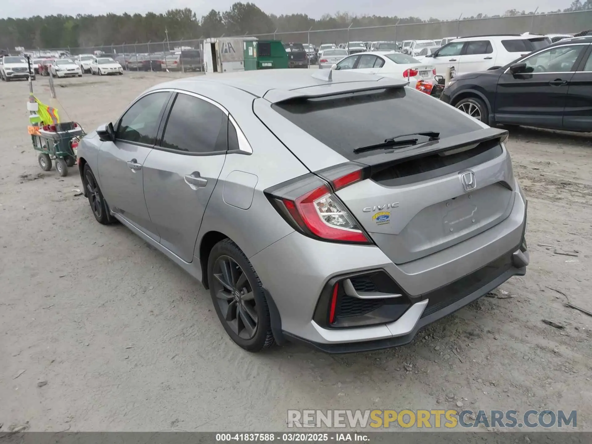 3 fotografías del automóvil dañado SHHFK7H62MU219439 HONDA CIVIC 2021