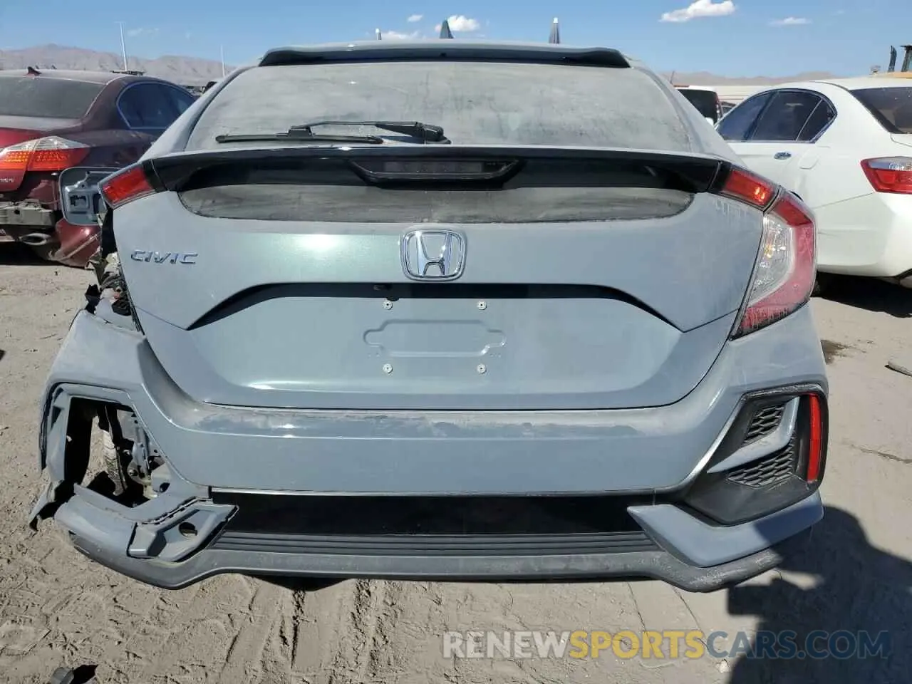 6 fotografías del automóvil dañado SHHFK7H62MU226651 HONDA CIVIC 2021