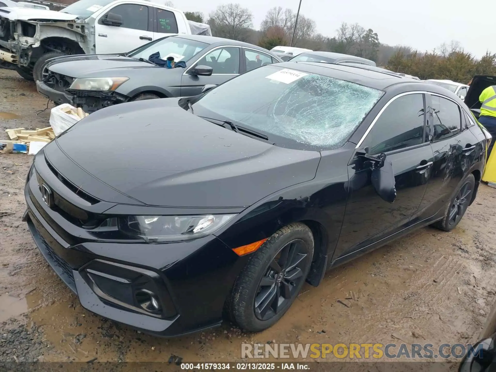 14 fotografías del automóvil dañado SHHFK7H62MU230957 HONDA CIVIC 2021