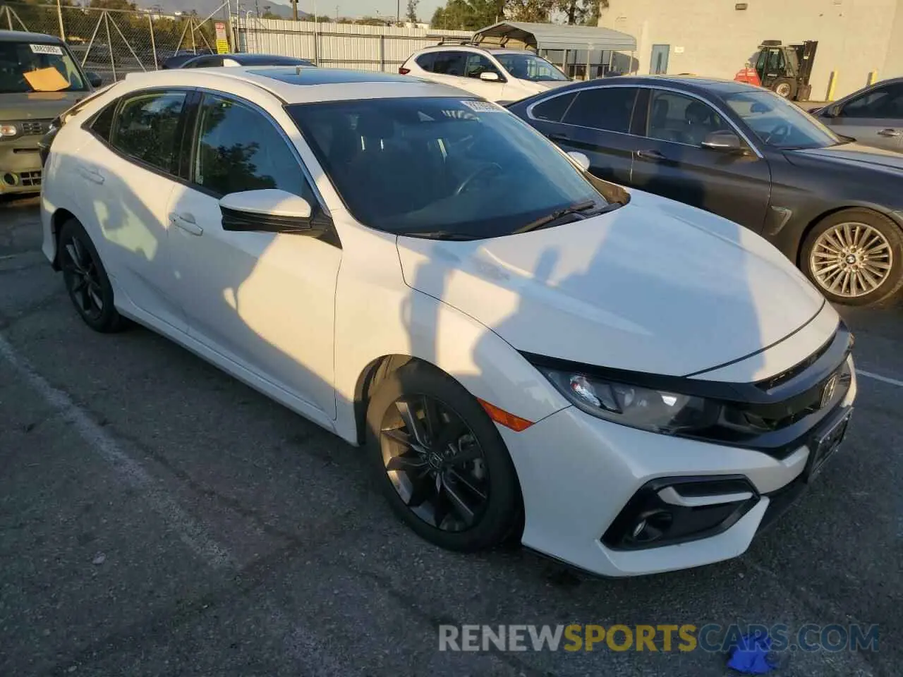 4 fotografías del automóvil dañado SHHFK7H62MU402307 HONDA CIVIC 2021