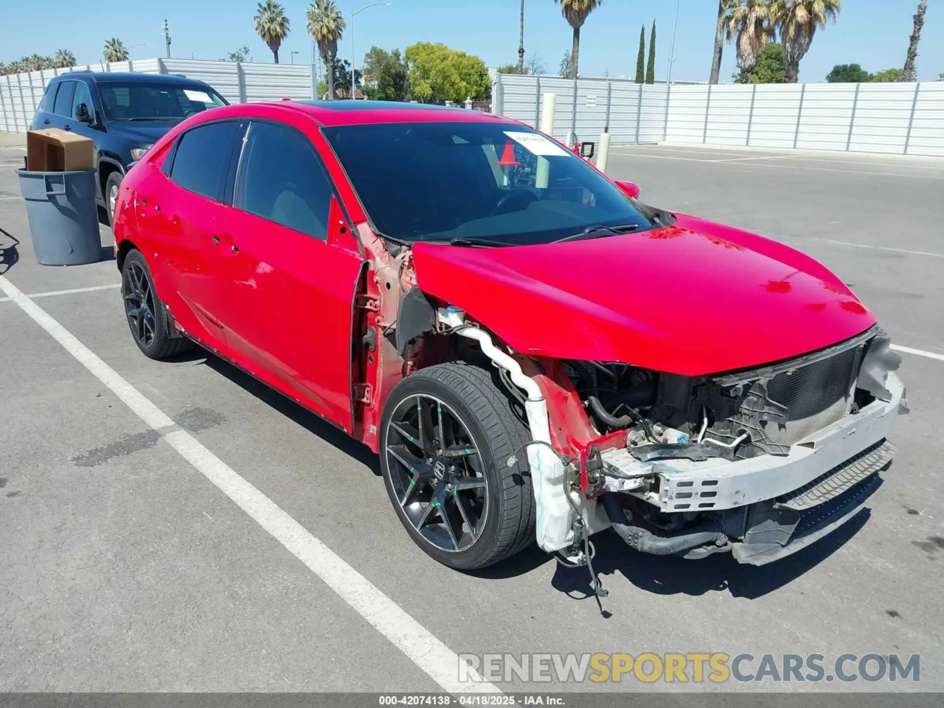 1 fotografías del automóvil dañado SHHFK7H62MU406017 HONDA CIVIC 2021
