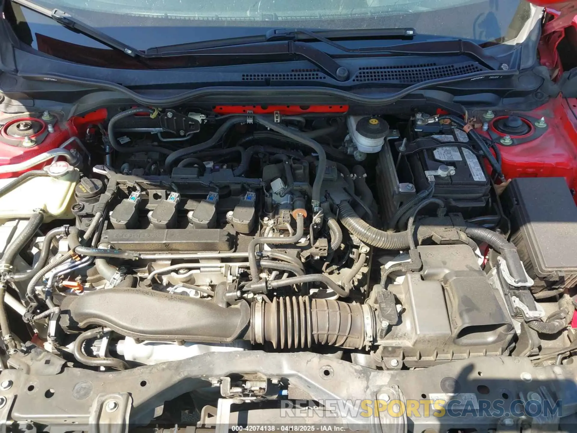 10 fotografías del automóvil dañado SHHFK7H62MU406017 HONDA CIVIC 2021