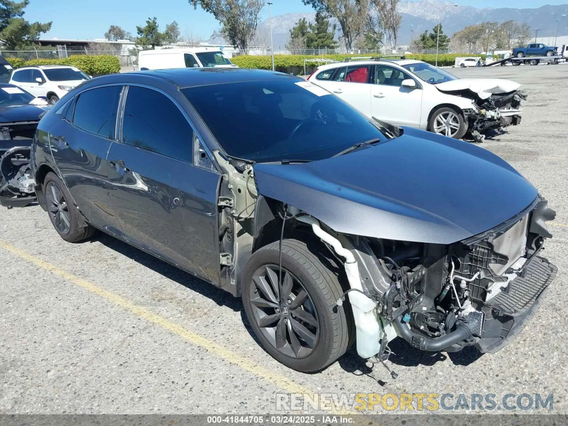 1 fotografías del automóvil dañado SHHFK7H62MU406857 HONDA CIVIC 2021