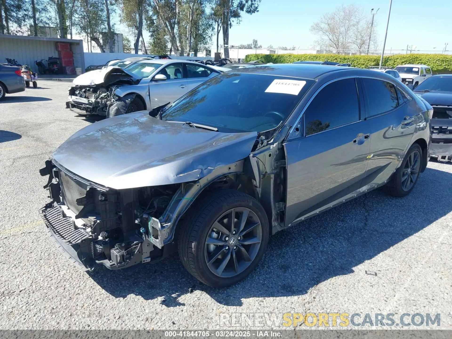 2 fotografías del automóvil dañado SHHFK7H62MU406857 HONDA CIVIC 2021