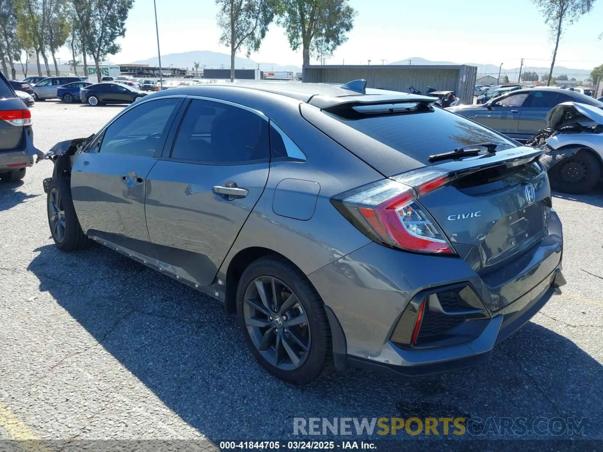 3 fotografías del automóvil dañado SHHFK7H62MU406857 HONDA CIVIC 2021