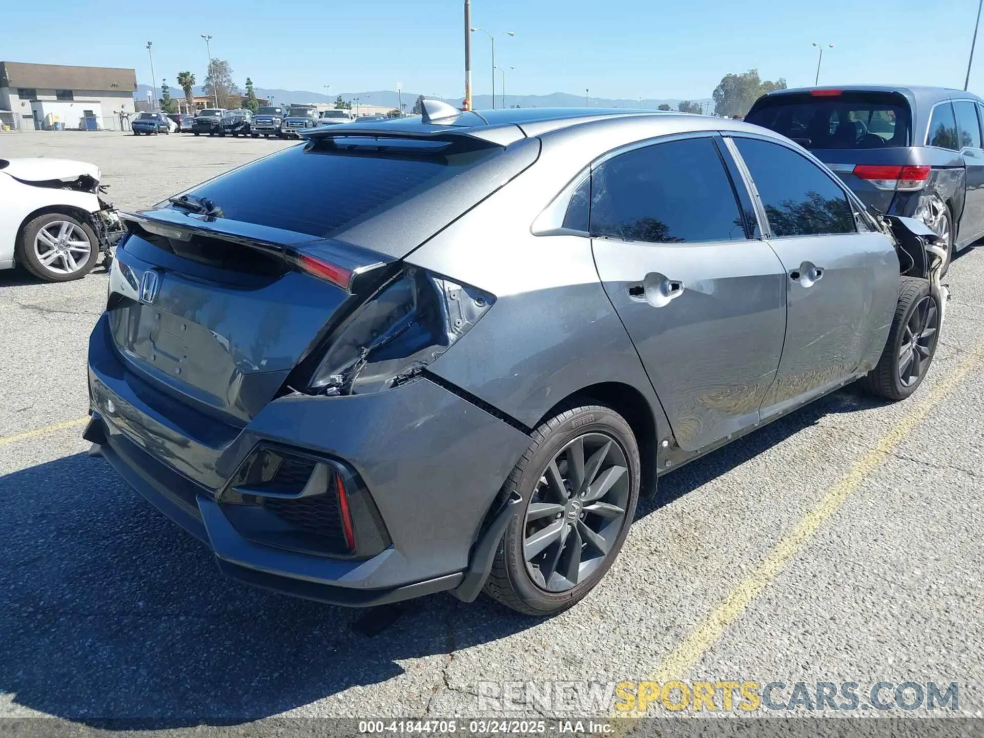 4 fotografías del automóvil dañado SHHFK7H62MU406857 HONDA CIVIC 2021