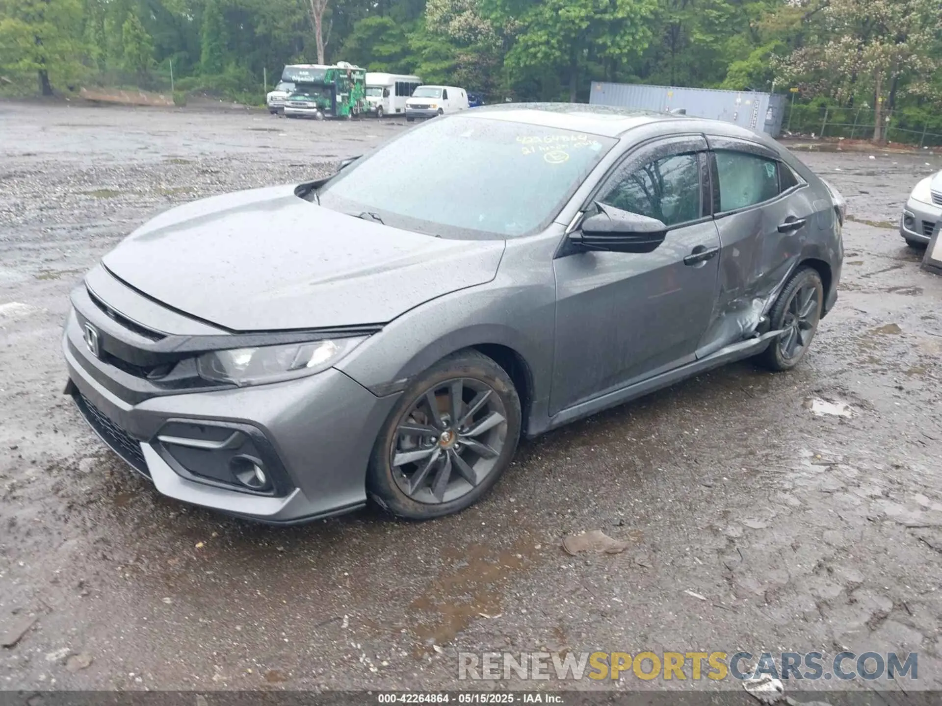 2 fotografías del automóvil dañado SHHFK7H62MU422203 HONDA CIVIC 2021