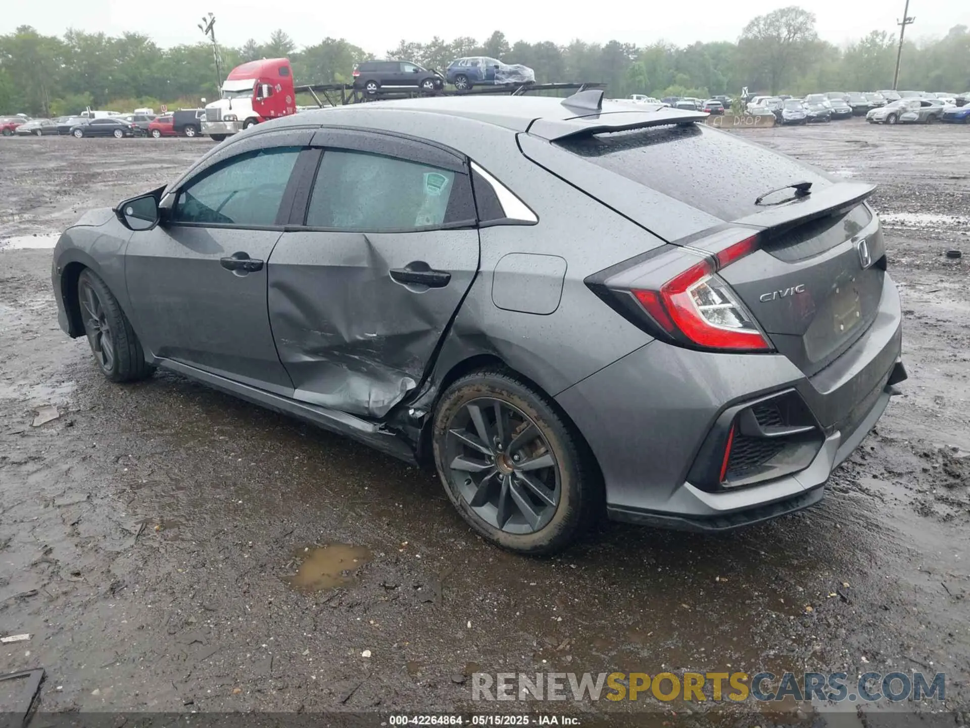 3 fotografías del automóvil dañado SHHFK7H62MU422203 HONDA CIVIC 2021