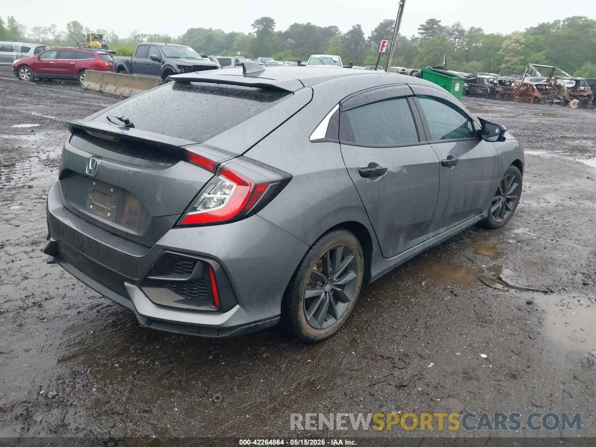 4 fotografías del automóvil dañado SHHFK7H62MU422203 HONDA CIVIC 2021