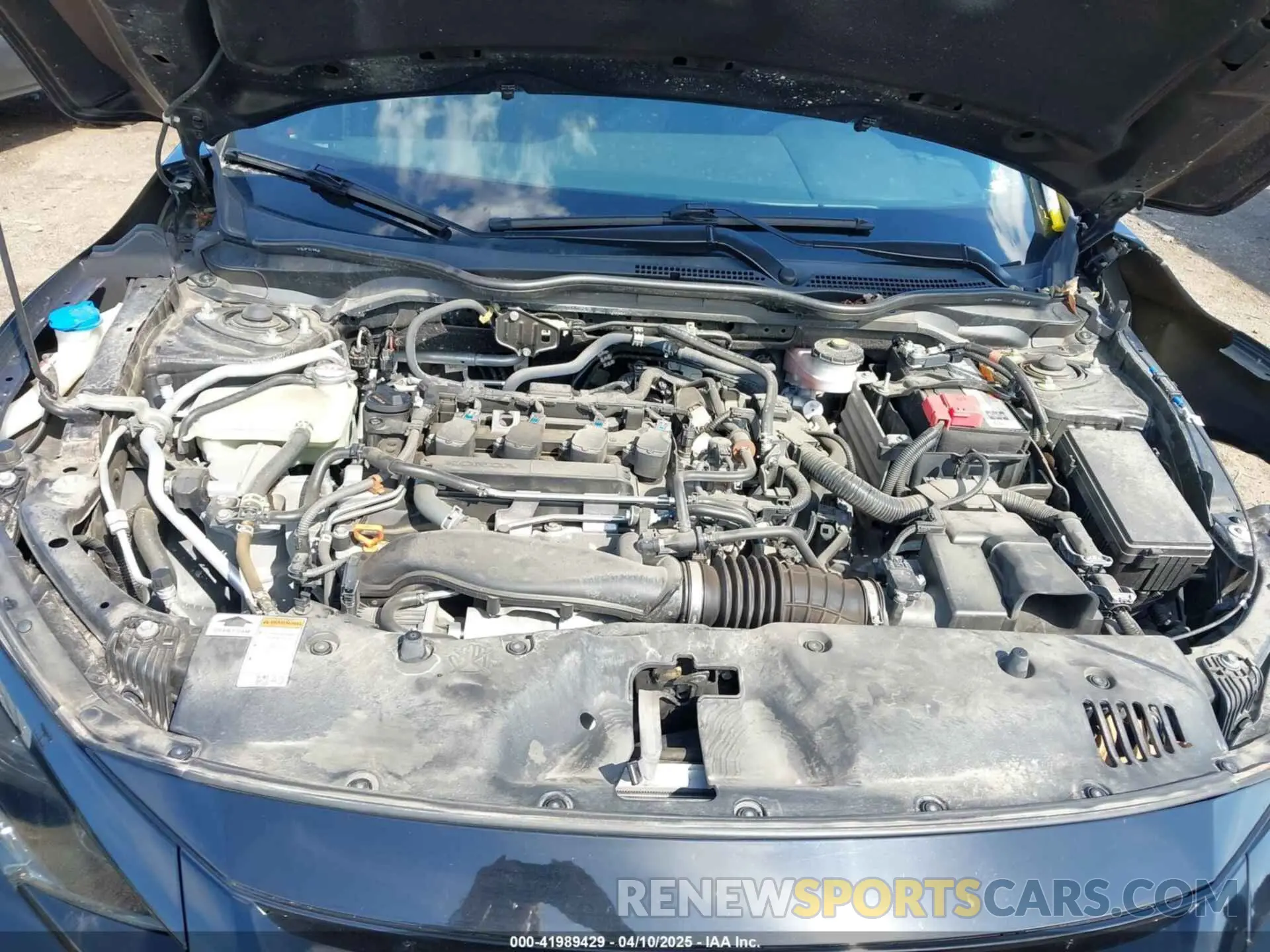 10 fotografías del automóvil dañado SHHFK7H63MU201824 HONDA CIVIC 2021