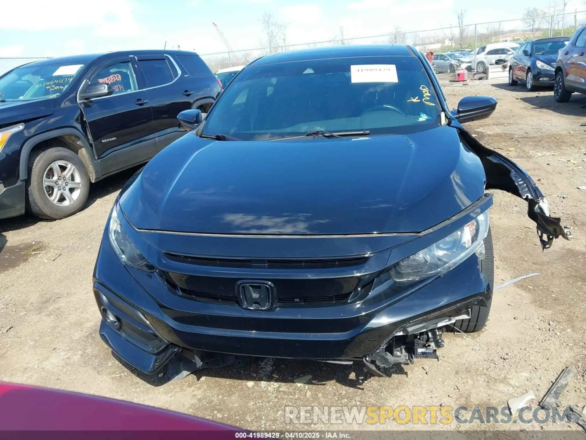 12 fotografías del automóvil dañado SHHFK7H63MU201824 HONDA CIVIC 2021