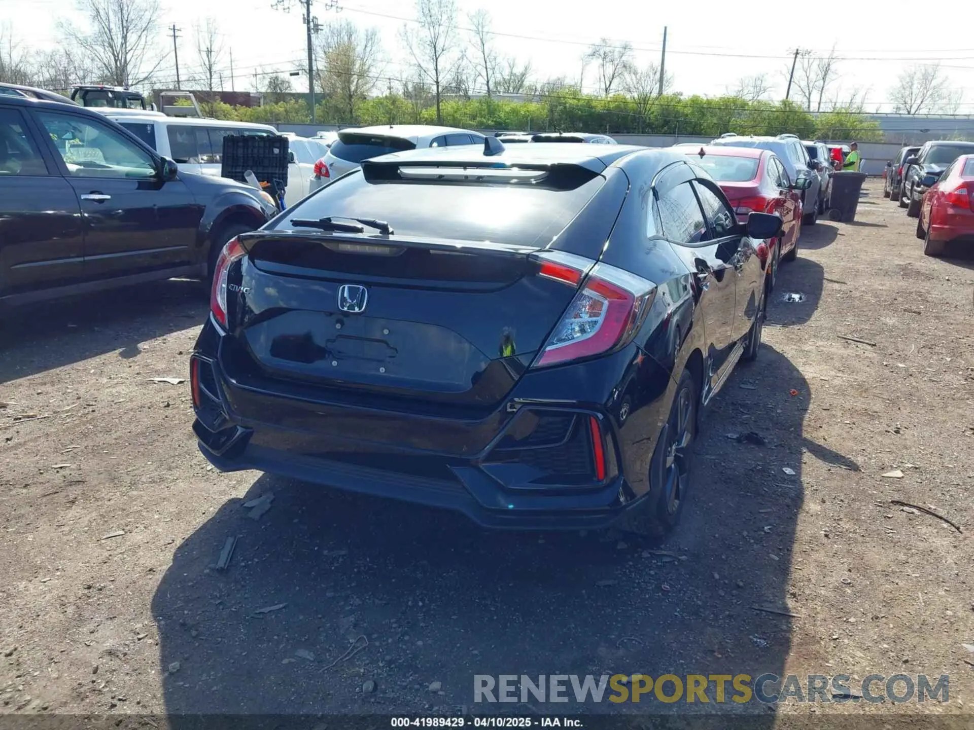 4 fotografías del automóvil dañado SHHFK7H63MU201824 HONDA CIVIC 2021