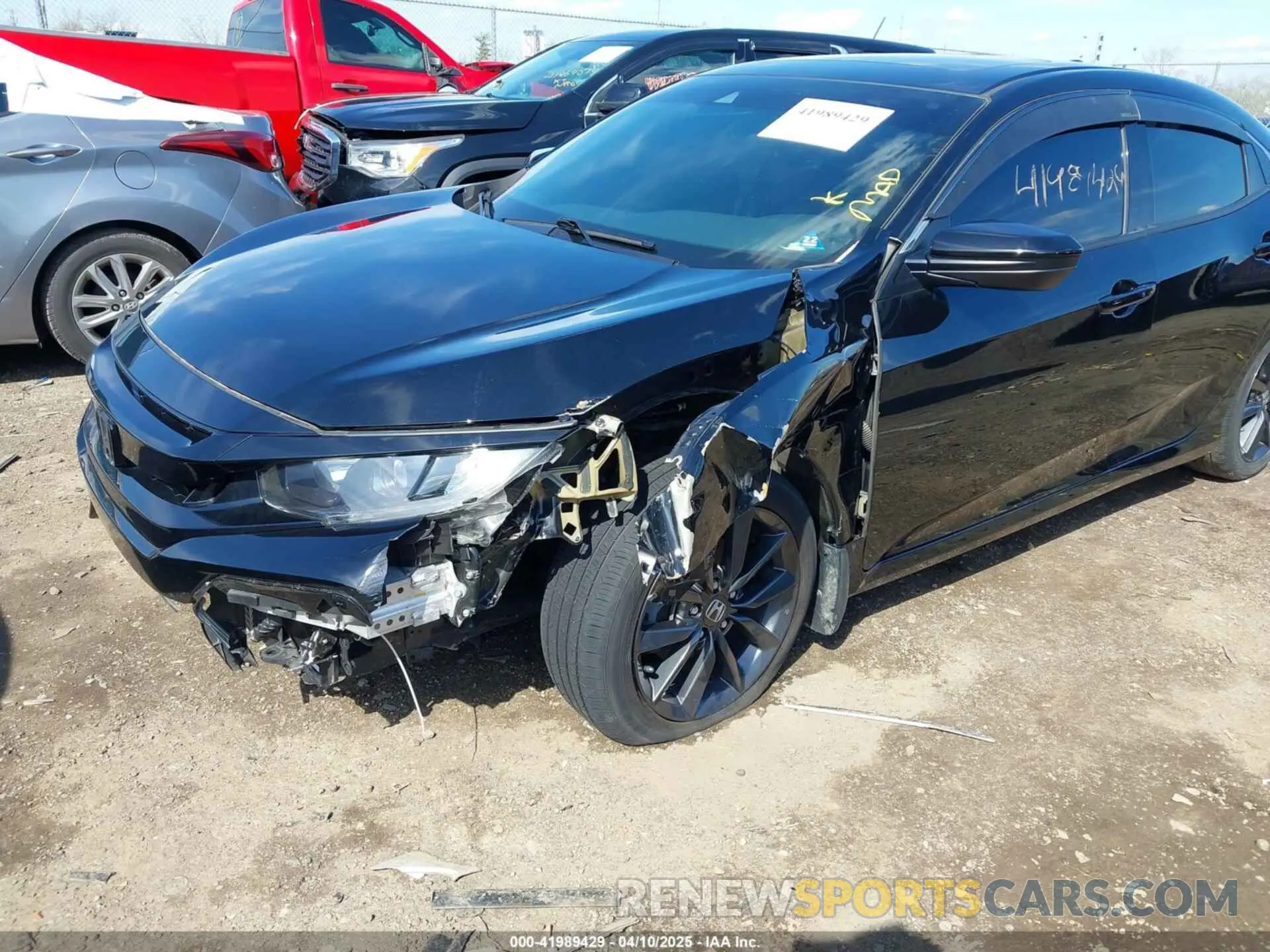 6 fotografías del automóvil dañado SHHFK7H63MU201824 HONDA CIVIC 2021