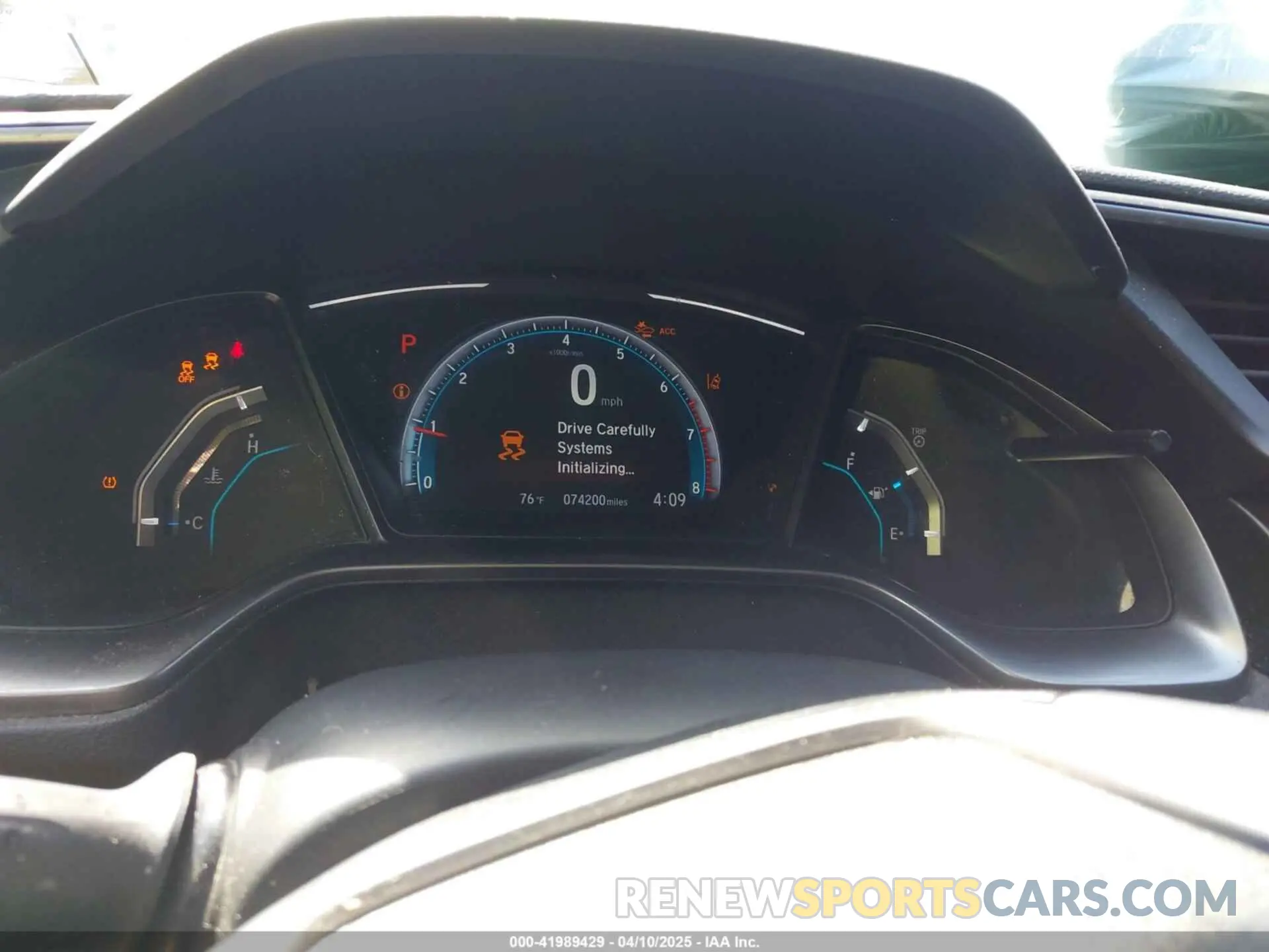 7 fotografías del automóvil dañado SHHFK7H63MU201824 HONDA CIVIC 2021