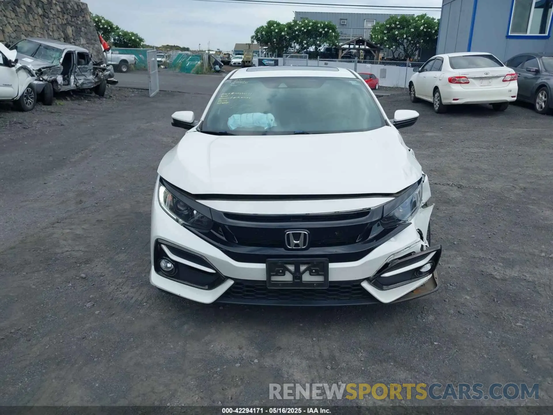 12 fotografías del automóvil dañado SHHFK7H63MU215867 HONDA CIVIC 2021
