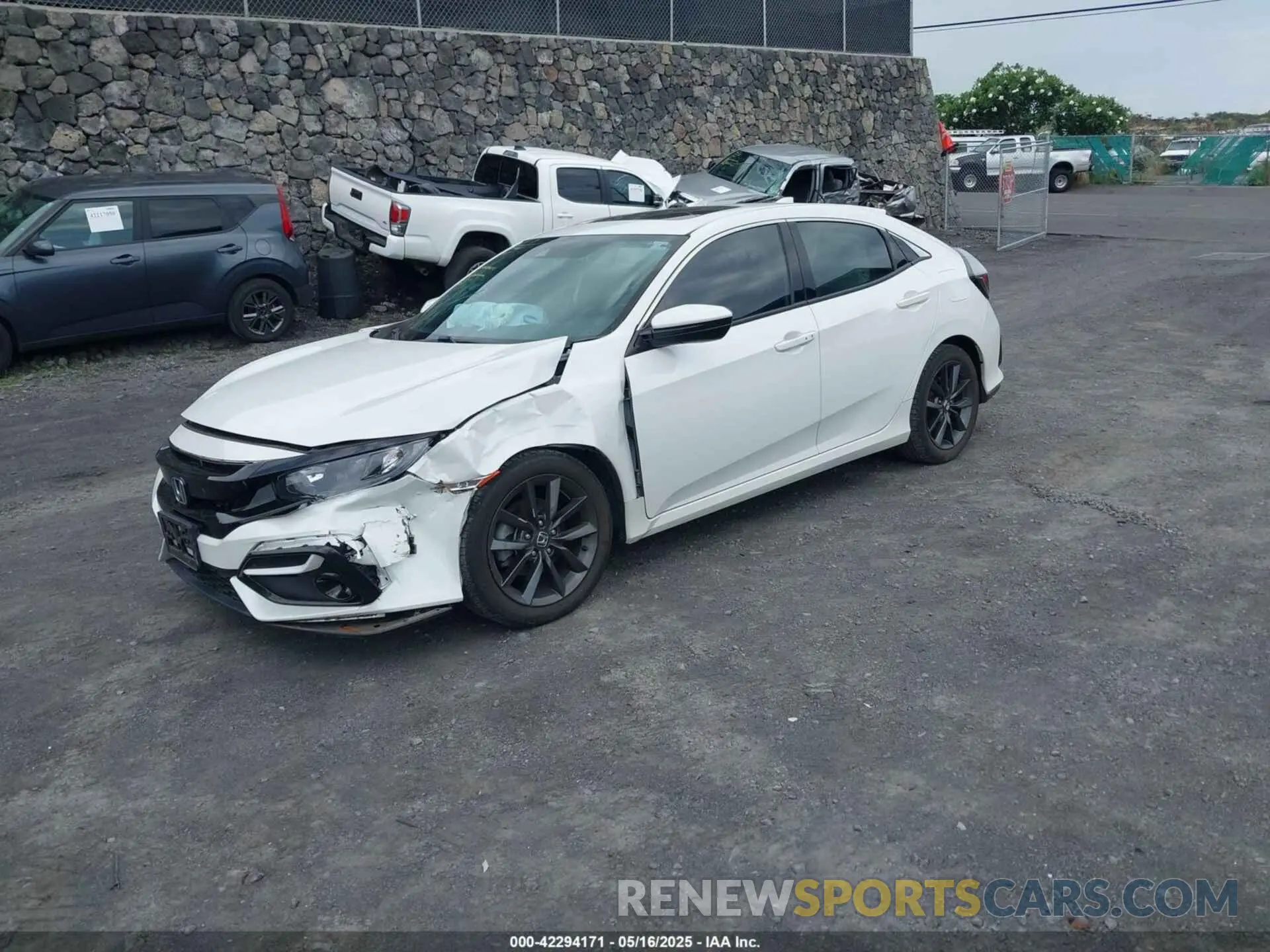 2 fotografías del automóvil dañado SHHFK7H63MU215867 HONDA CIVIC 2021
