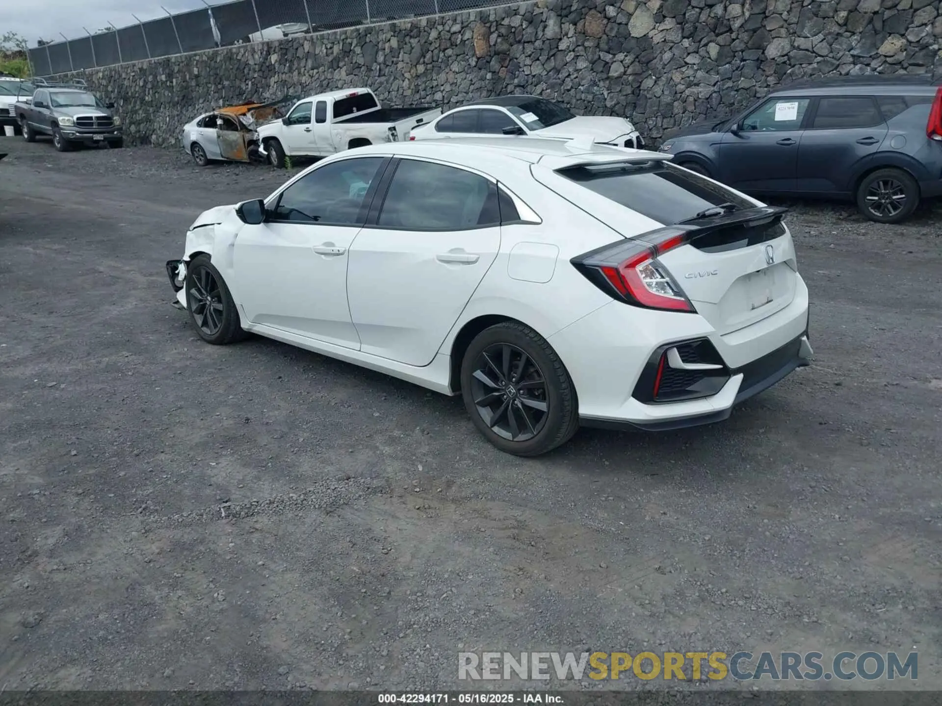 3 fotografías del automóvil dañado SHHFK7H63MU215867 HONDA CIVIC 2021