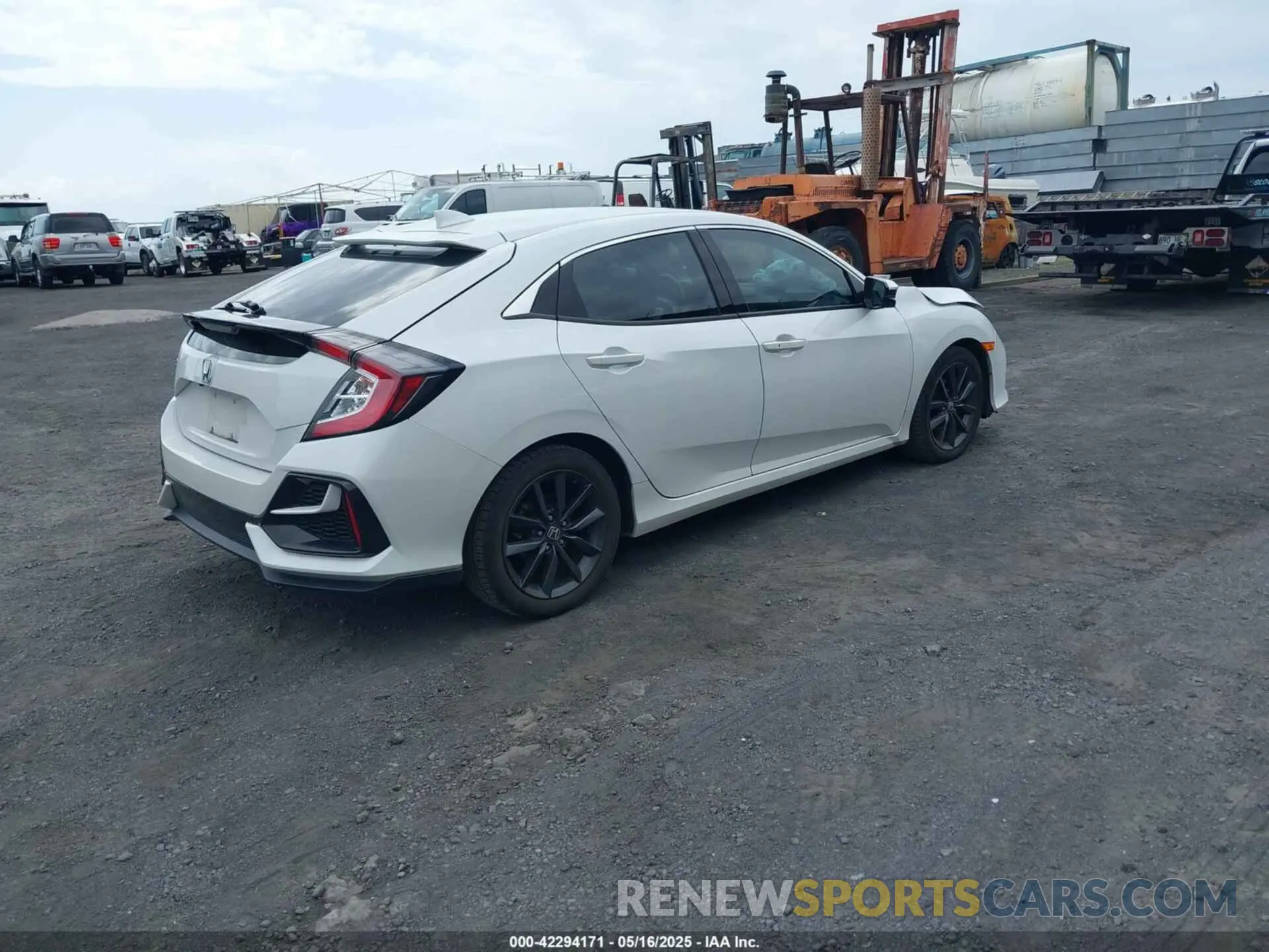 4 fotografías del automóvil dañado SHHFK7H63MU215867 HONDA CIVIC 2021
