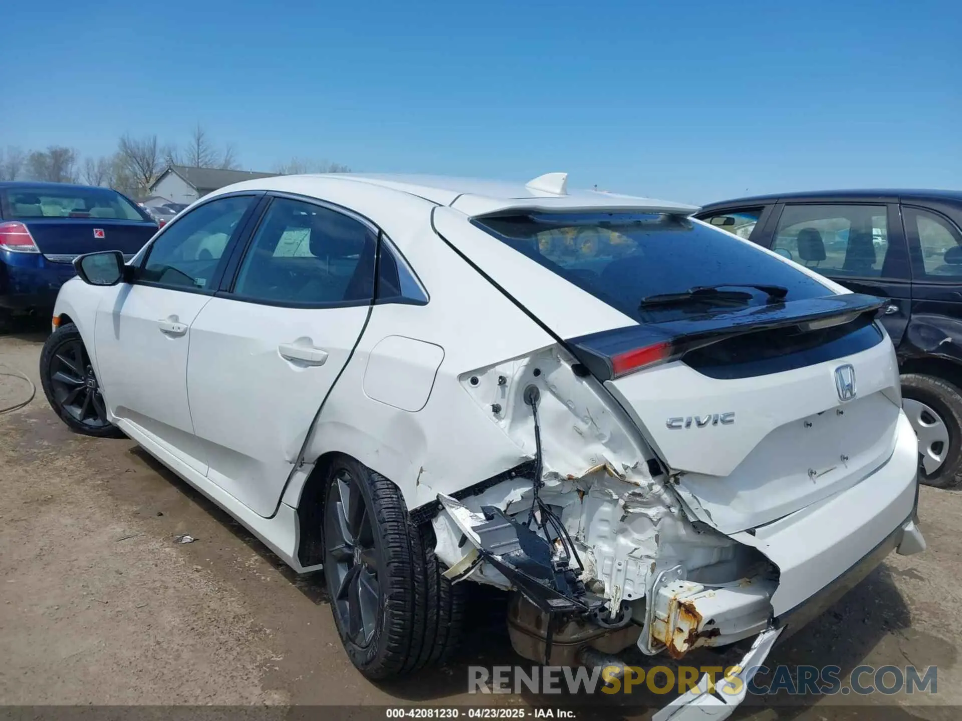 3 fotografías del automóvil dañado SHHFK7H63MU225346 HONDA CIVIC 2021