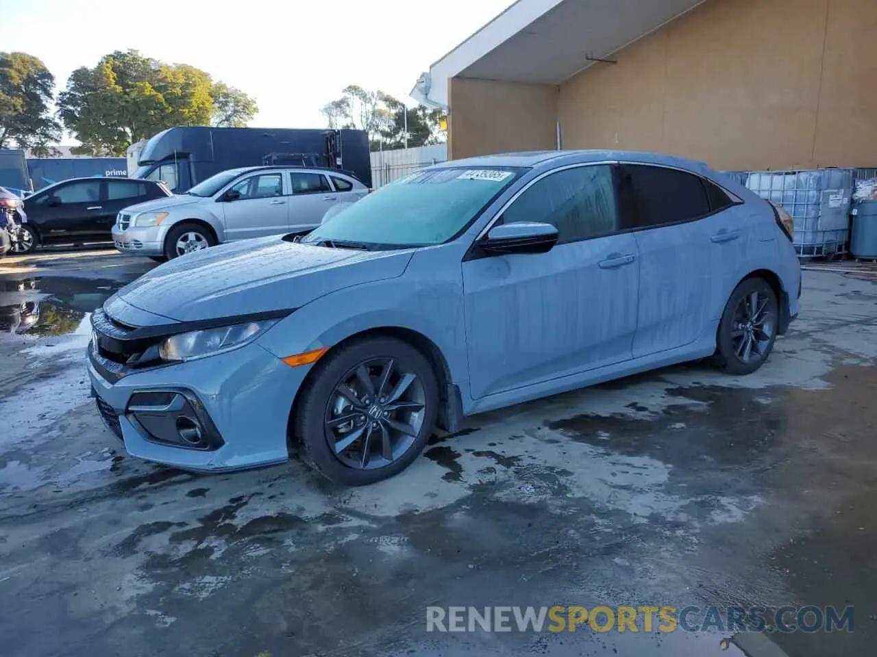 1 fotografías del automóvil dañado SHHFK7H63MU400629 HONDA CIVIC 2021