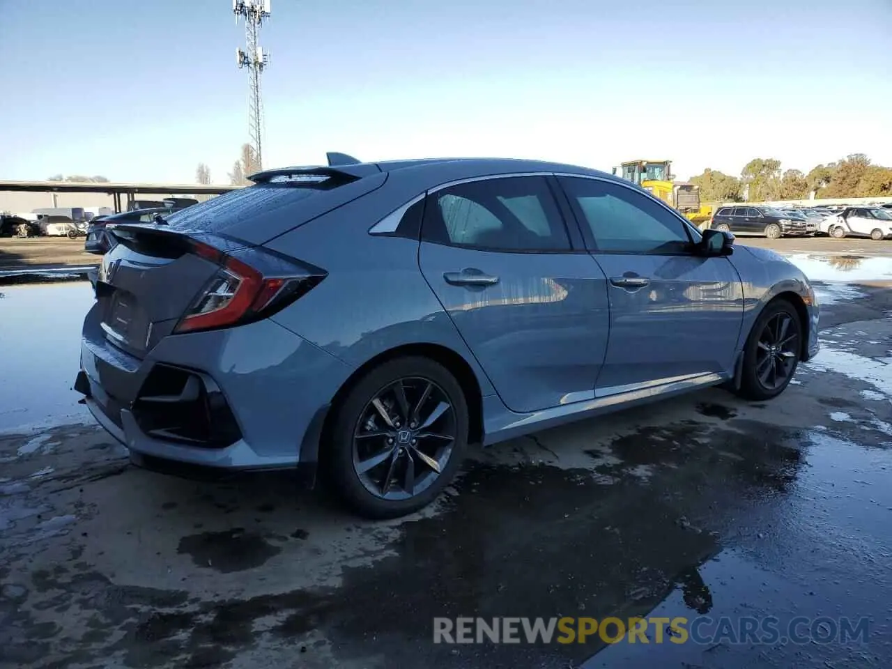 3 fotografías del automóvil dañado SHHFK7H63MU400629 HONDA CIVIC 2021