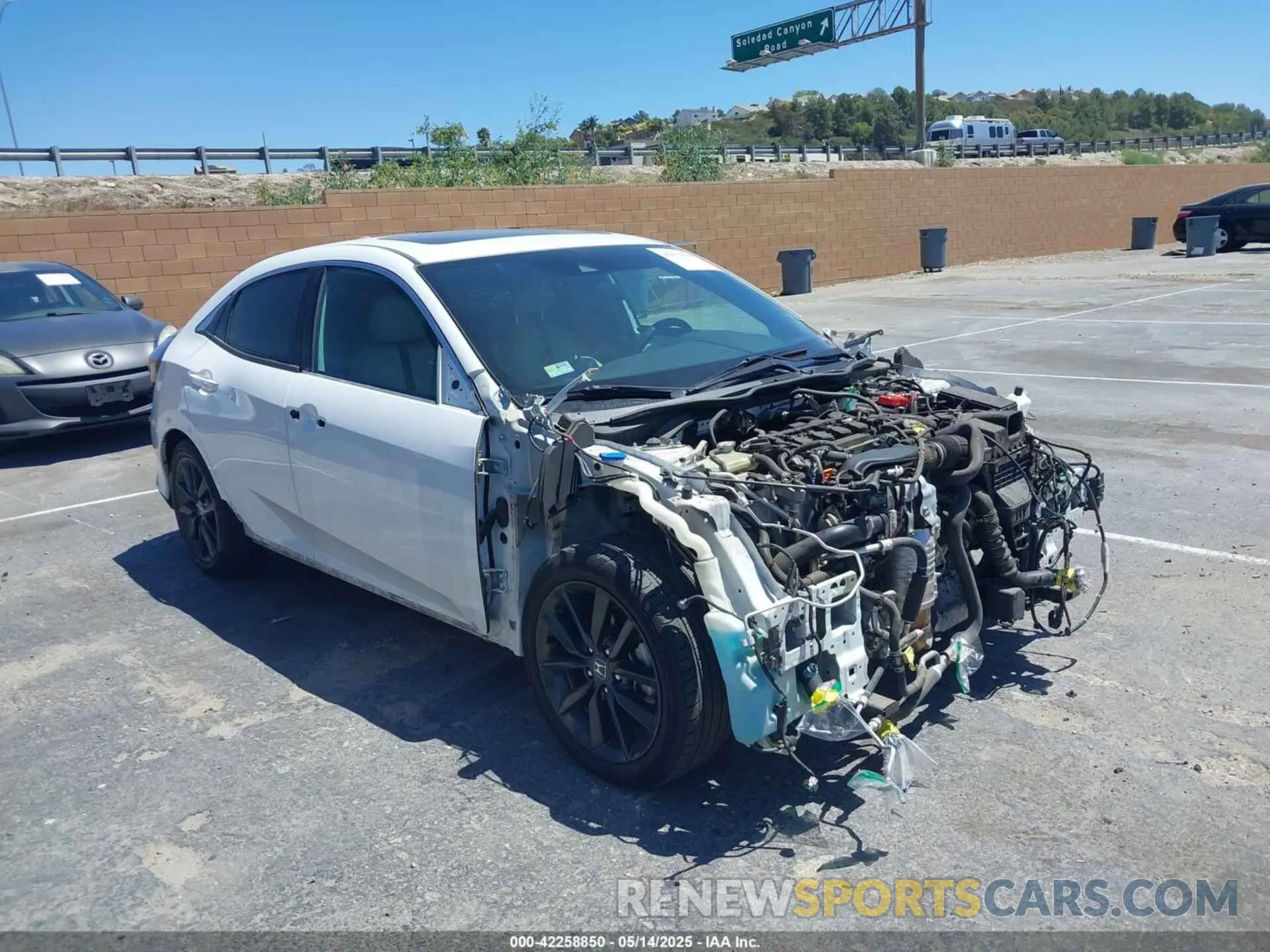 1 fotografías del automóvil dañado SHHFK7H64MU207325 HONDA CIVIC 2021