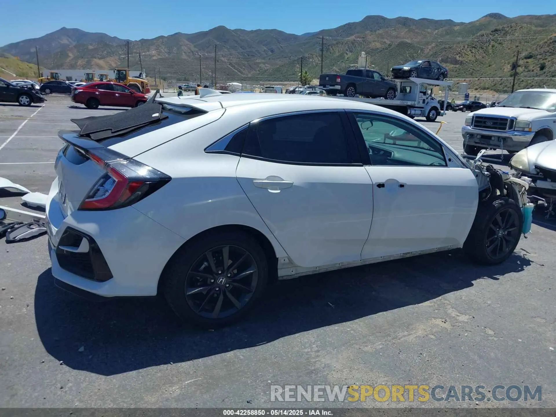 14 fotografías del automóvil dañado SHHFK7H64MU207325 HONDA CIVIC 2021