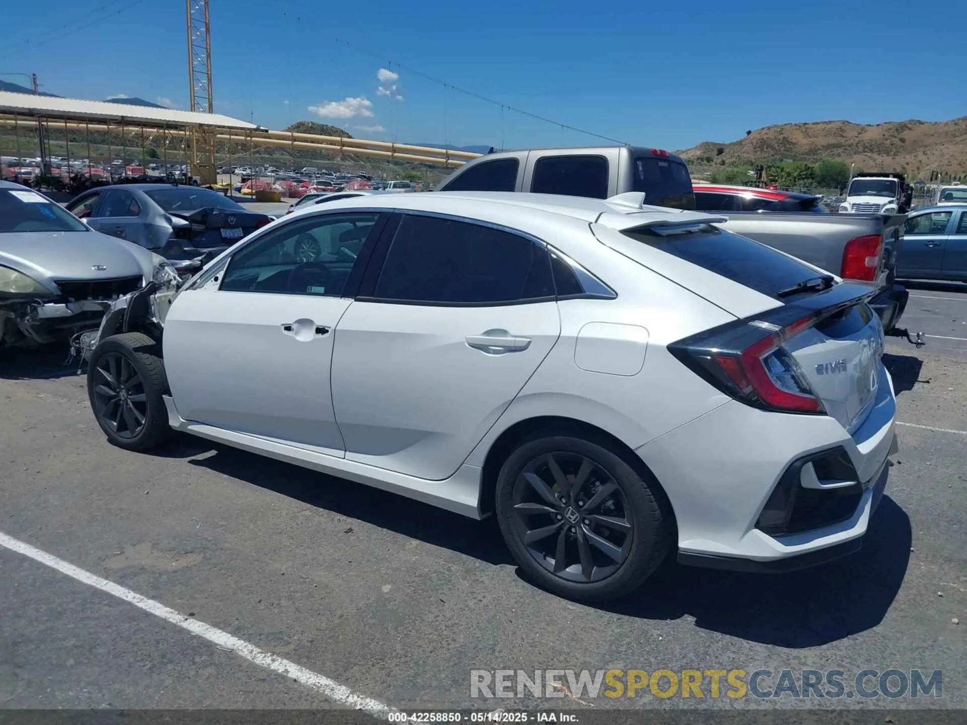 3 fotografías del automóvil dañado SHHFK7H64MU207325 HONDA CIVIC 2021