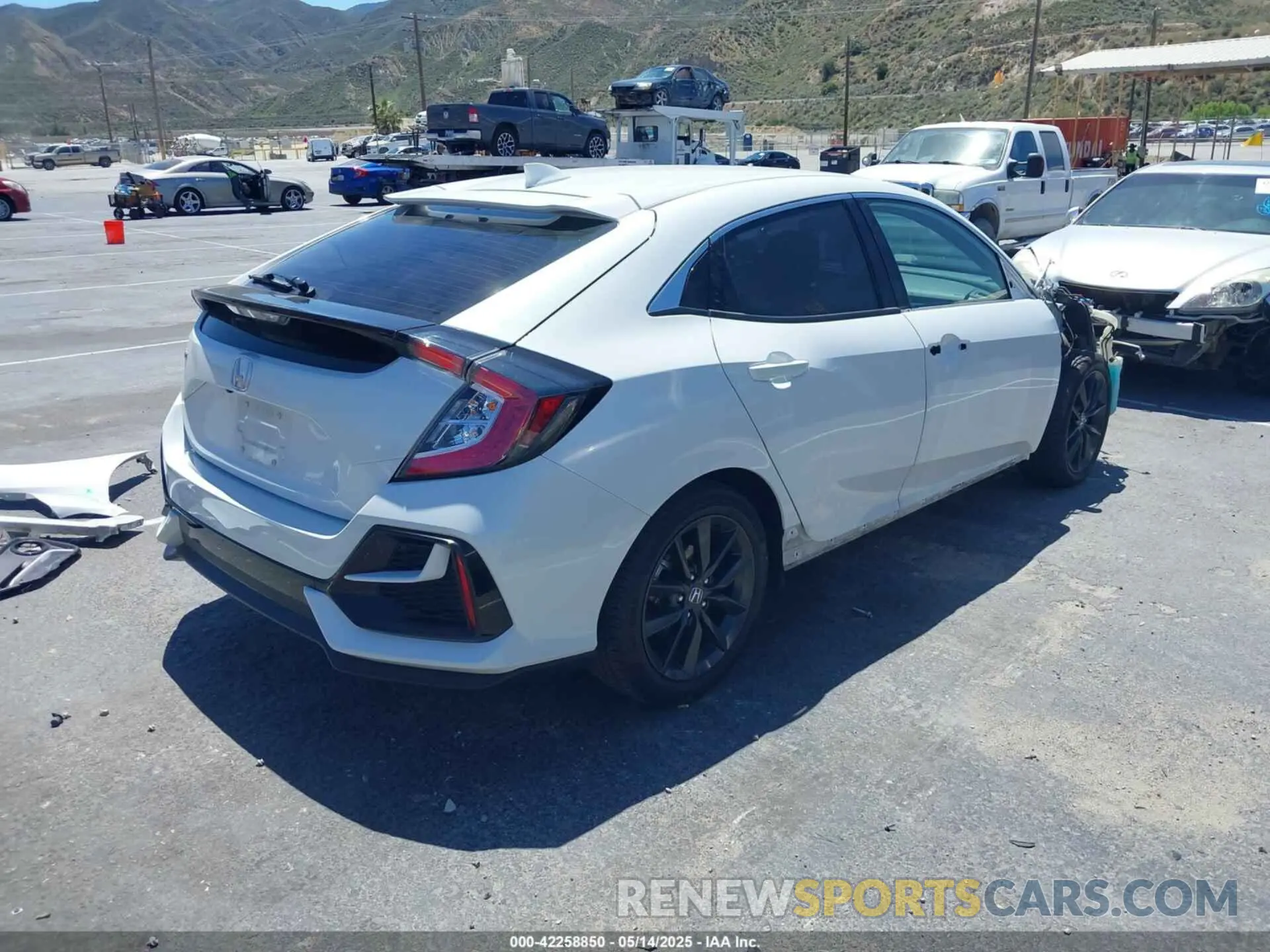 4 fotografías del automóvil dañado SHHFK7H64MU207325 HONDA CIVIC 2021