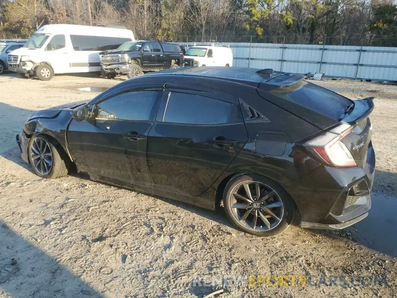 2 fotografías del automóvil dañado SHHFK7H64MU220902 HONDA CIVIC 2021