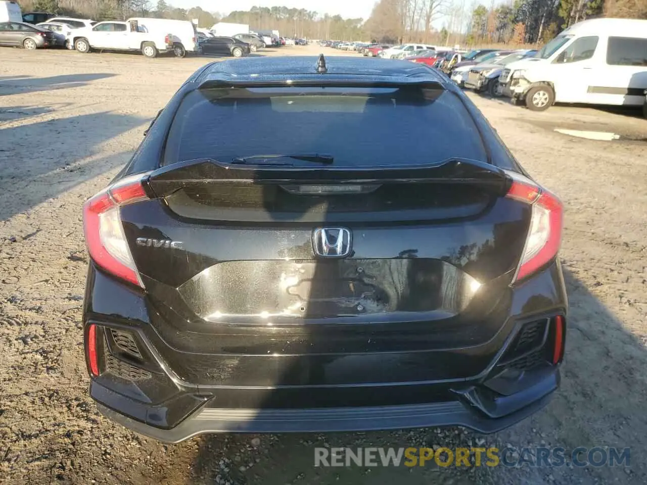 6 fotografías del automóvil dañado SHHFK7H64MU220902 HONDA CIVIC 2021