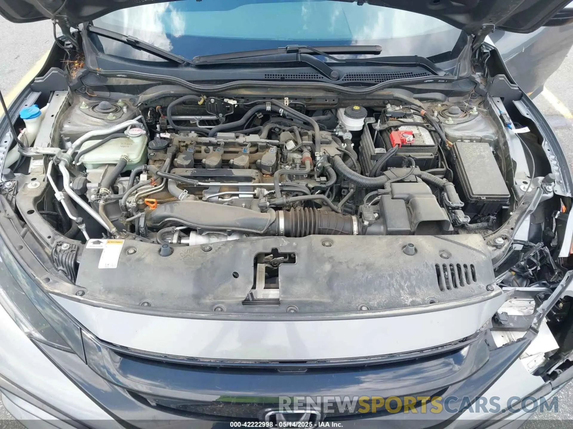 10 fotografías del automóvil dañado SHHFK7H64MU226943 HONDA CIVIC 2021