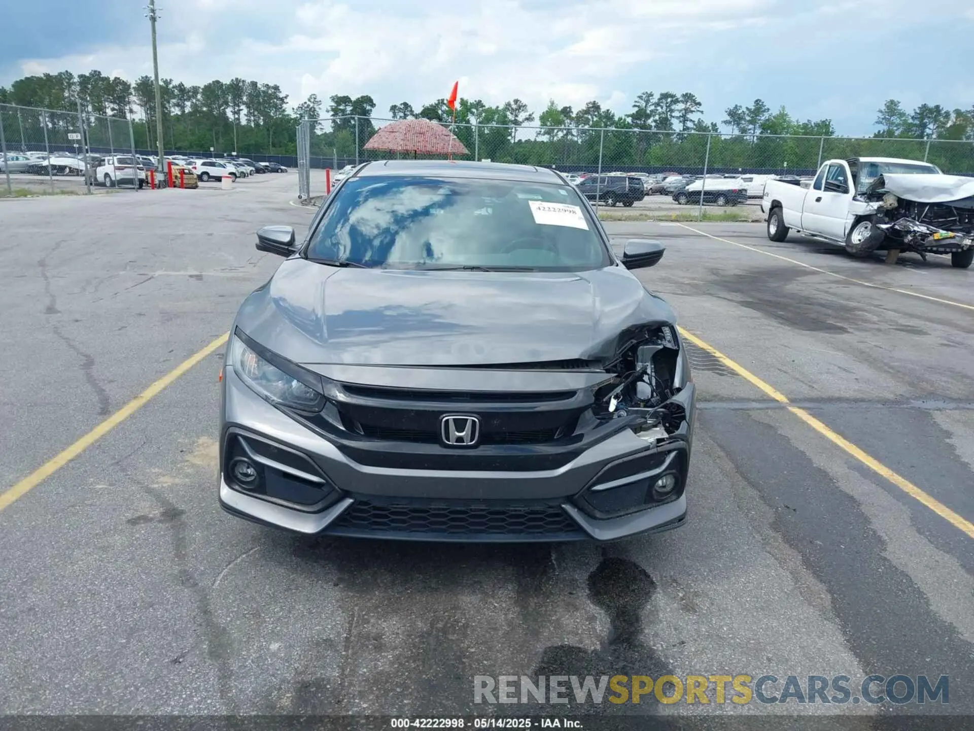 12 fotografías del automóvil dañado SHHFK7H64MU226943 HONDA CIVIC 2021