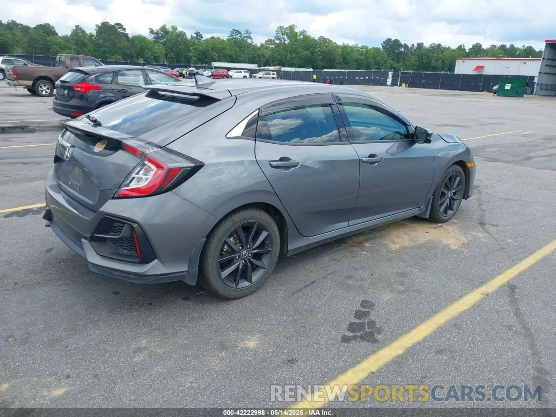 4 fotografías del automóvil dañado SHHFK7H64MU226943 HONDA CIVIC 2021