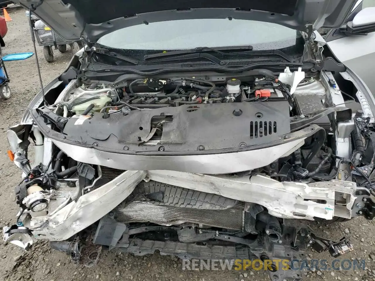 11 fotografías del automóvil dañado SHHFK7H64MU411946 HONDA CIVIC 2021