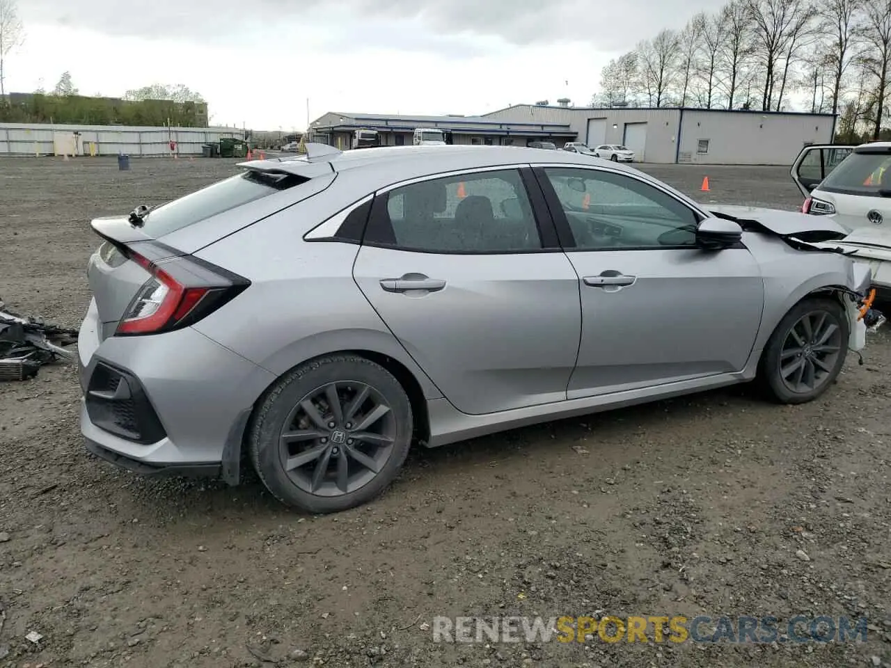 3 fotografías del automóvil dañado SHHFK7H64MU411946 HONDA CIVIC 2021
