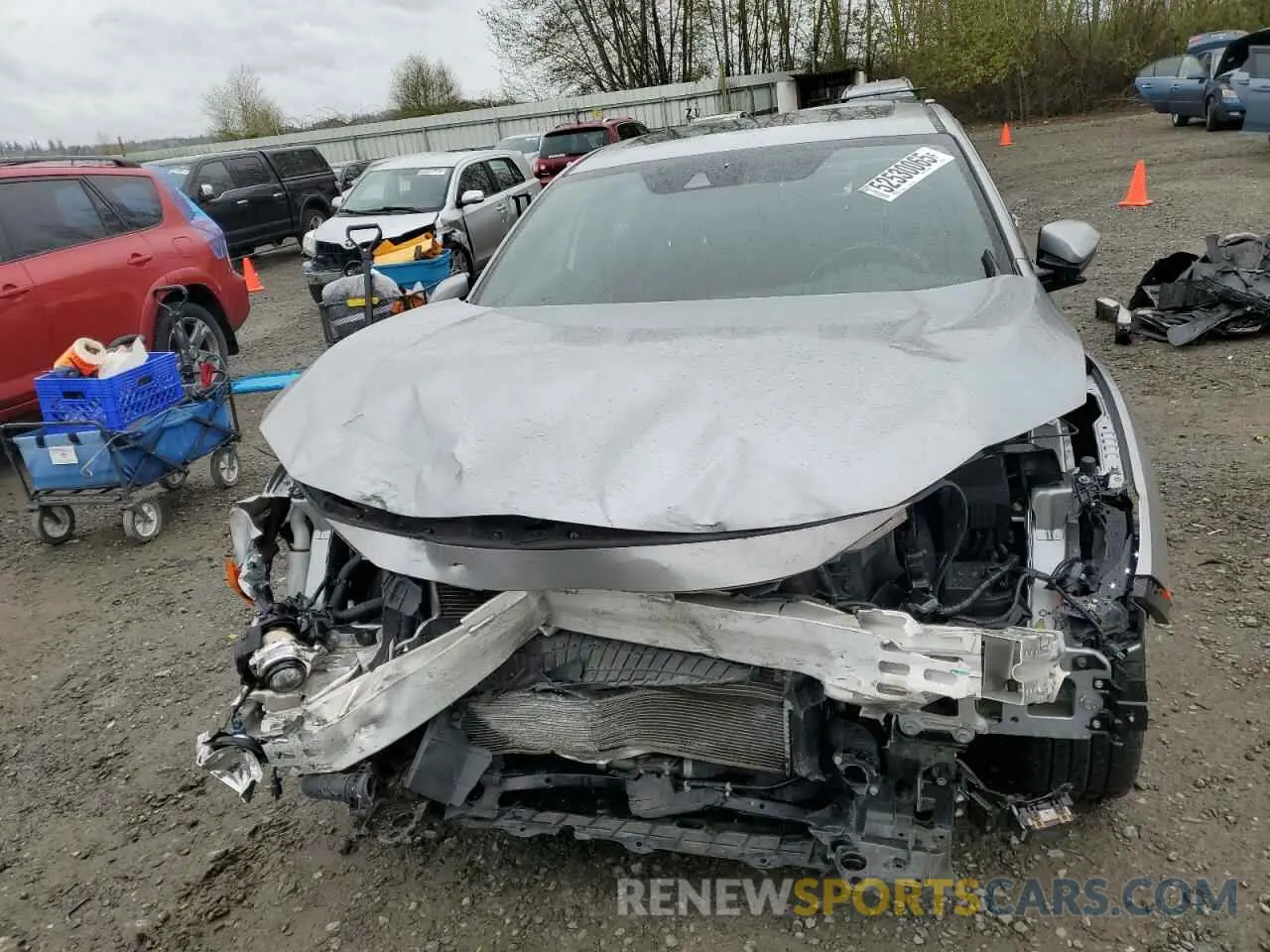 5 fotografías del automóvil dañado SHHFK7H64MU411946 HONDA CIVIC 2021