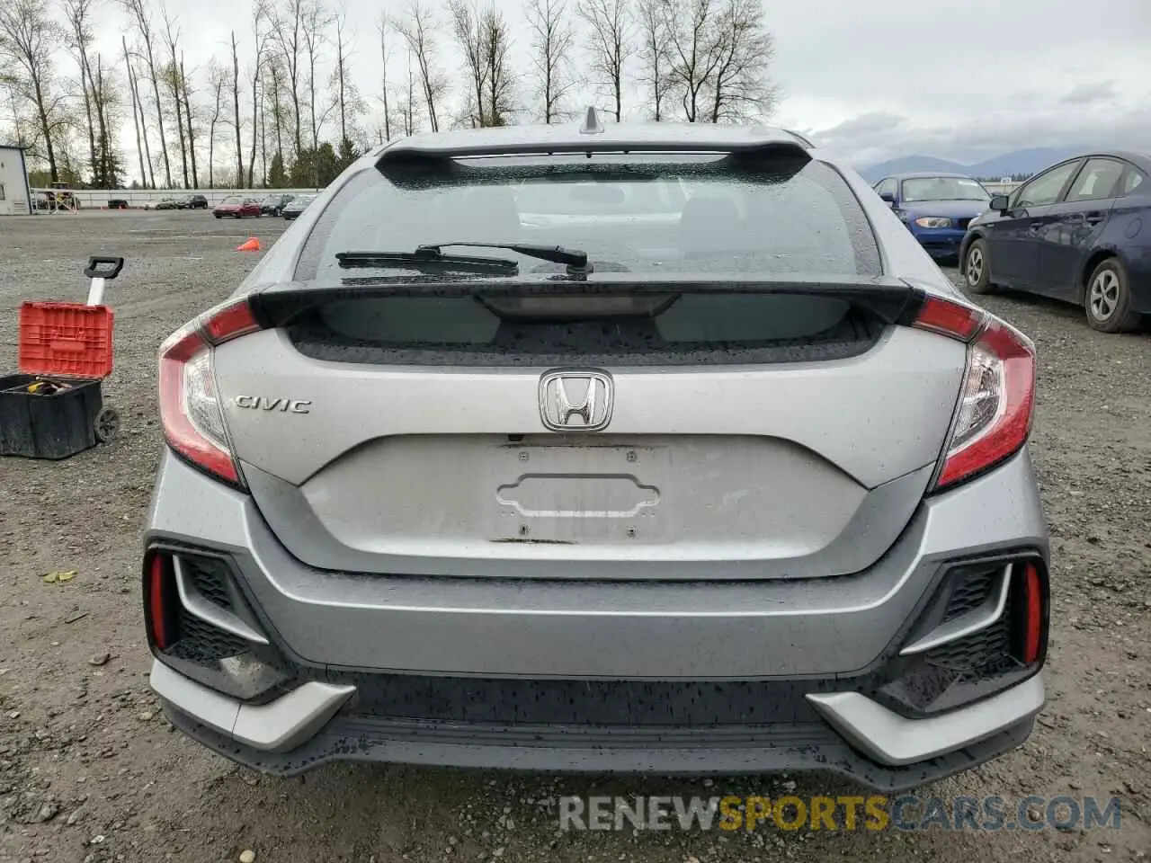 6 fotografías del automóvil dañado SHHFK7H64MU411946 HONDA CIVIC 2021