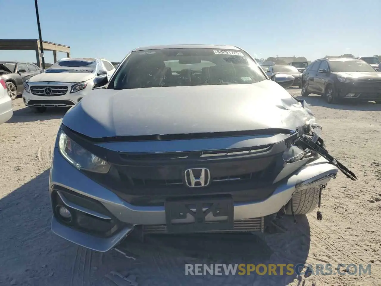 5 fotografías del automóvil dañado SHHFK7H64MU419657 HONDA CIVIC 2021