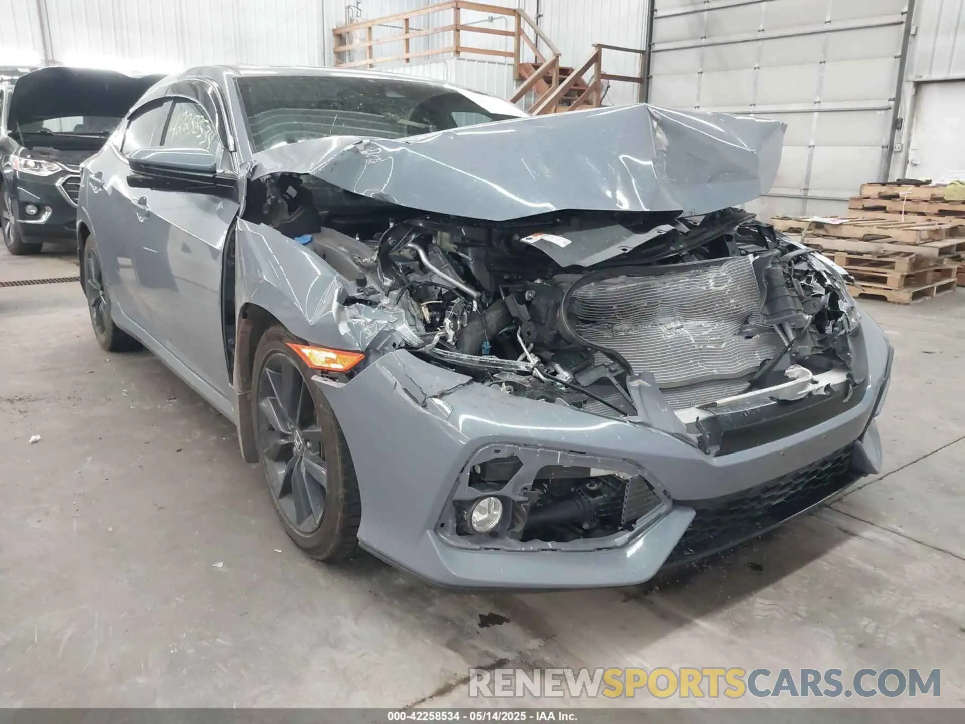1 fotografías del automóvil dañado SHHFK7H65MU208127 HONDA CIVIC 2021